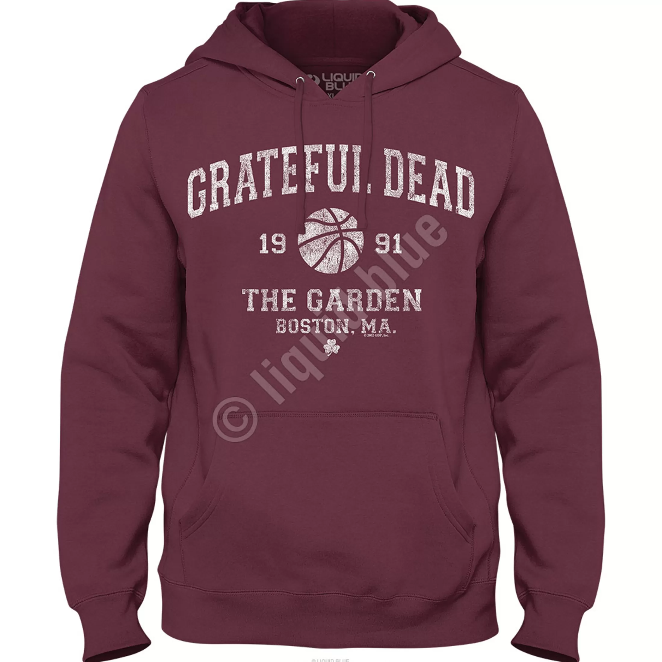 Hoodie | Grateful Dead Boston Garden 91<Liquid Blue Boston Garden 91 Hoodie