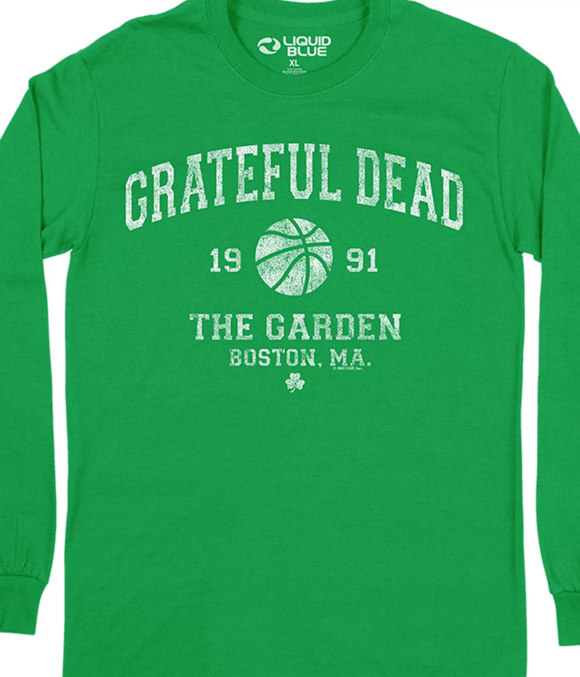 Long Sleeve | Grateful Dead Boston Garden 91<Liquid Blue Boston Garden 91 Long Sleeve T-Shirt