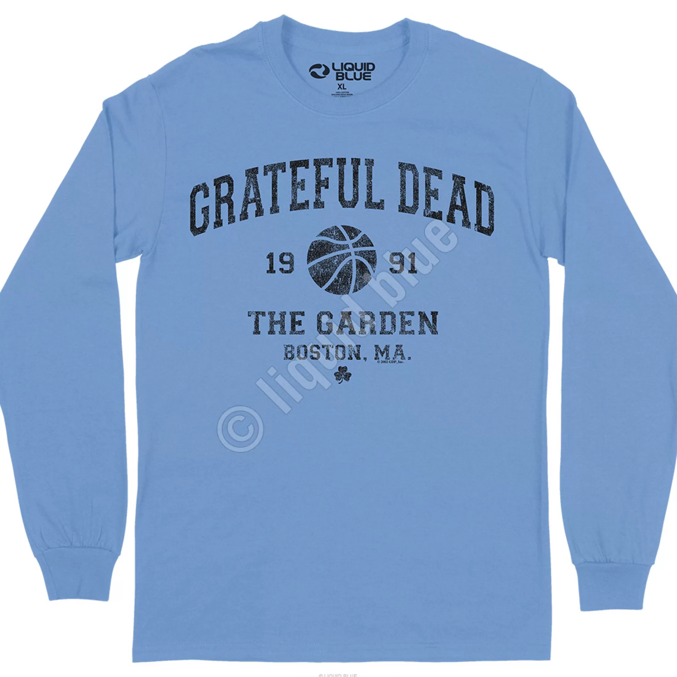 Long Sleeve | Grateful Dead Boston Garden 91<Liquid Blue Boston Garden 91 Long Sleeve T-Shirt