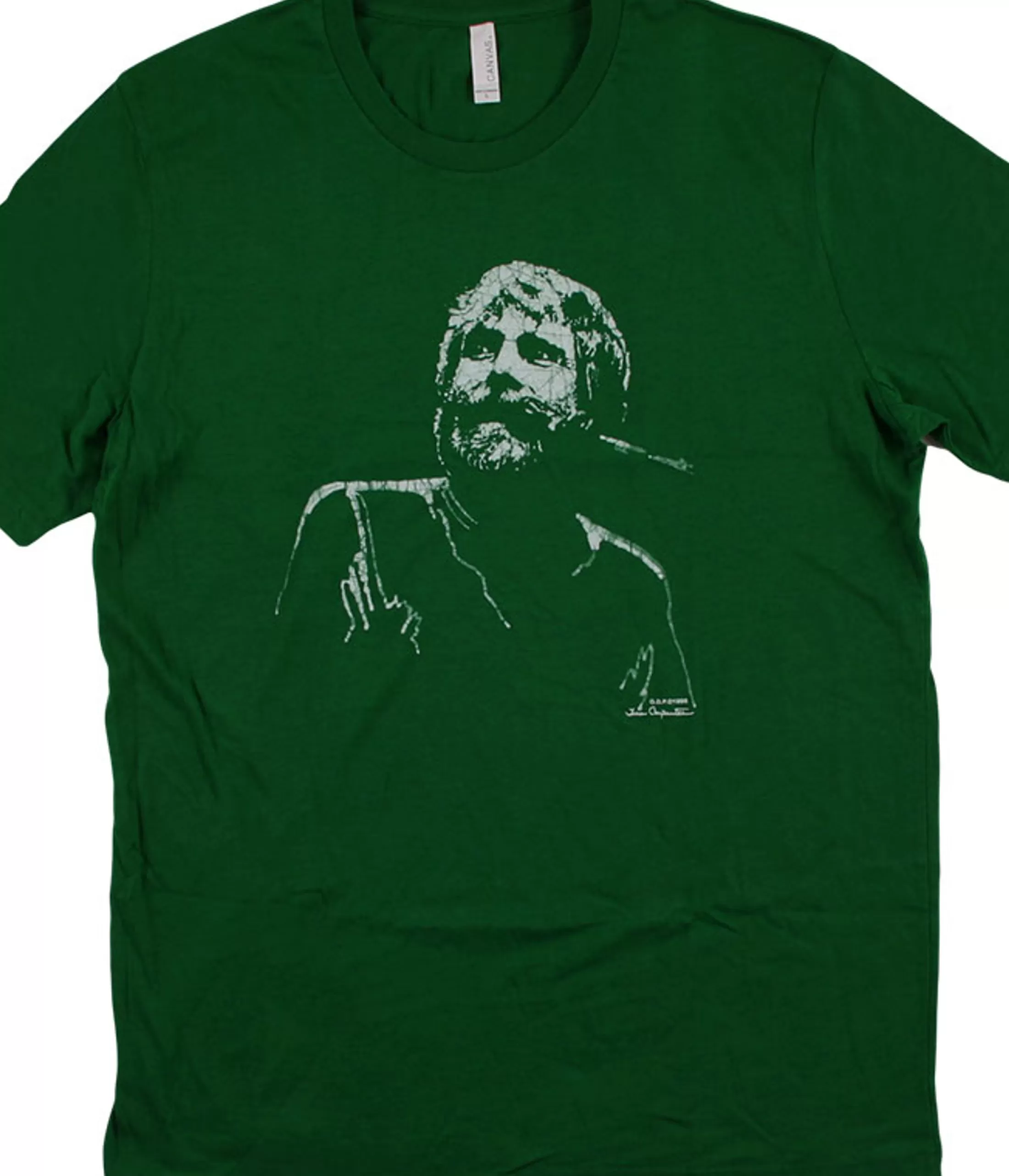 Athletic T-Shirt | Grateful Dead<Liquid Blue Brent Mydland Green T-Shirt