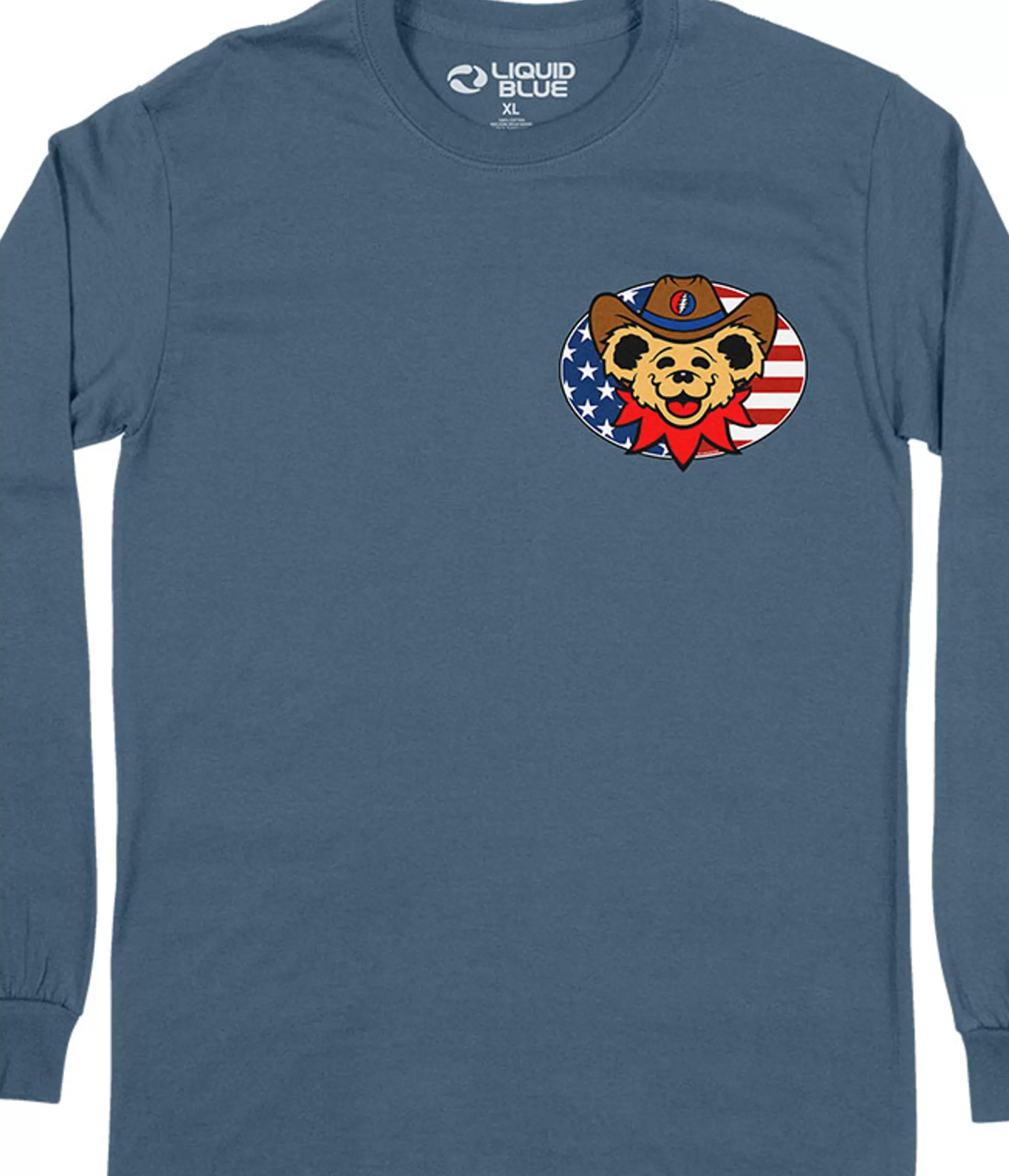 Long Sleeve | Grateful Dead<Liquid Blue Buffalo 89 Chest Long Sleeve T-Shirt