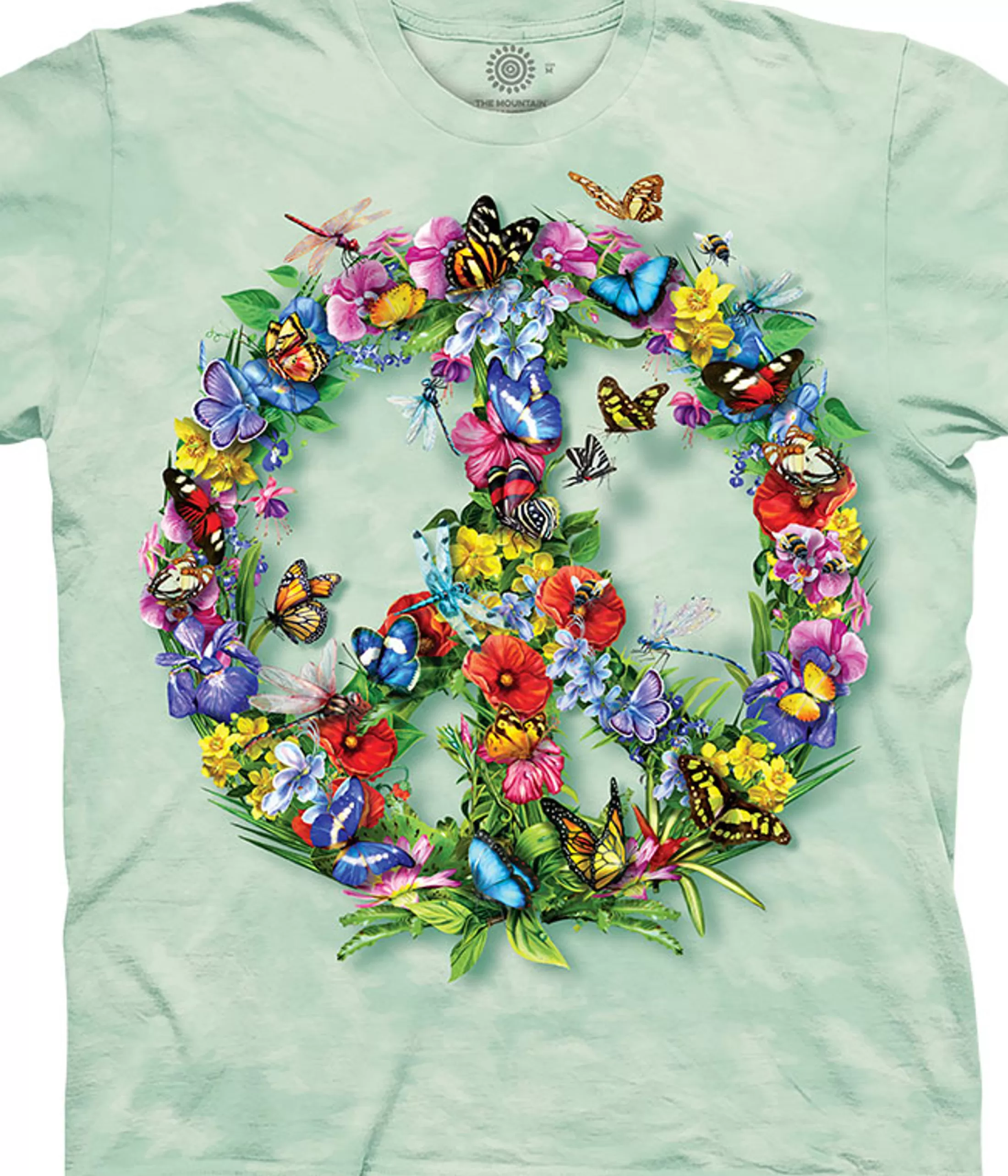 T-Shirt | Nature & Peace<Liquid Blue Butter Dragon Peace Classic Cotton T-Shirt