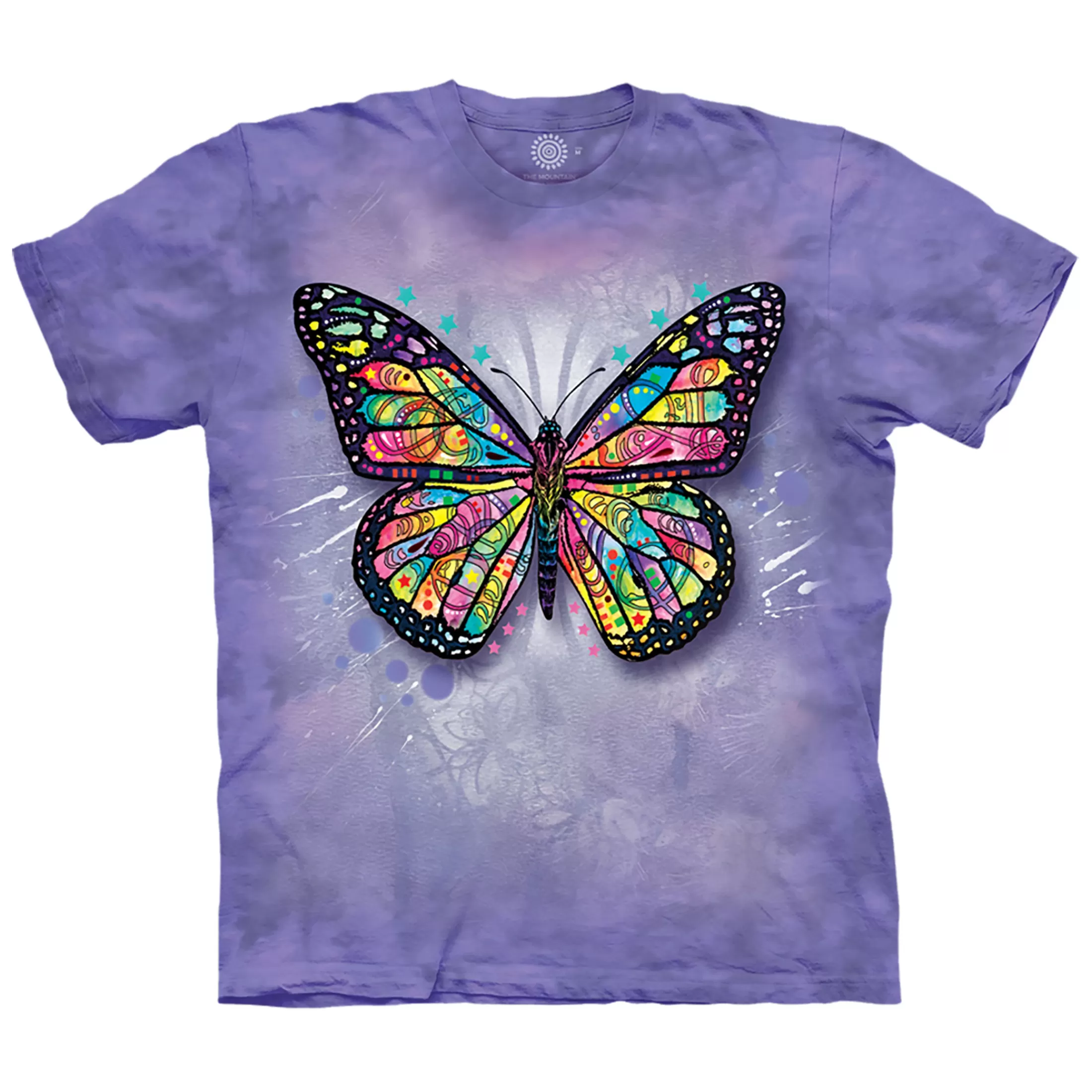 T-Shirt | Nature & Peace<Liquid Blue Butterfly Classic Cotton T-Shirt