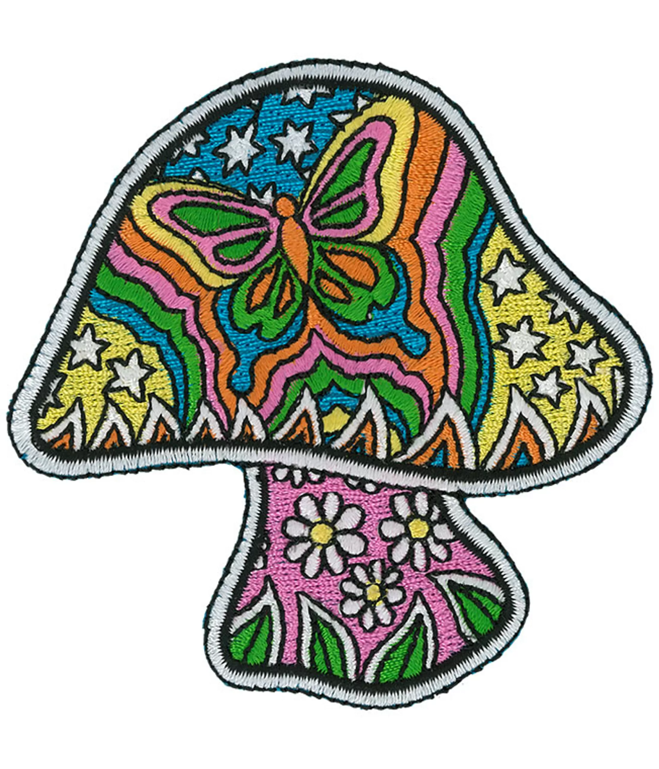 Patches | Light Fantasy<Liquid Blue Butterfly Mushroom Patch