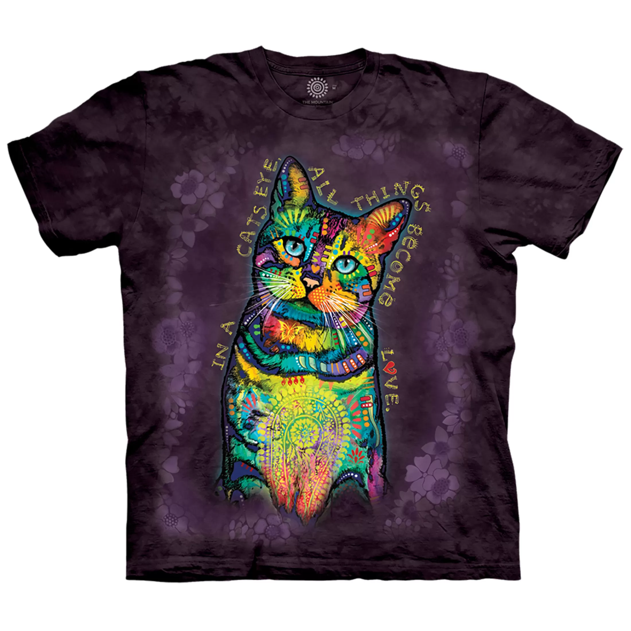 T-Shirt | Pets<Liquid Blue Cats Eyes Classic Cotton T-Shirt