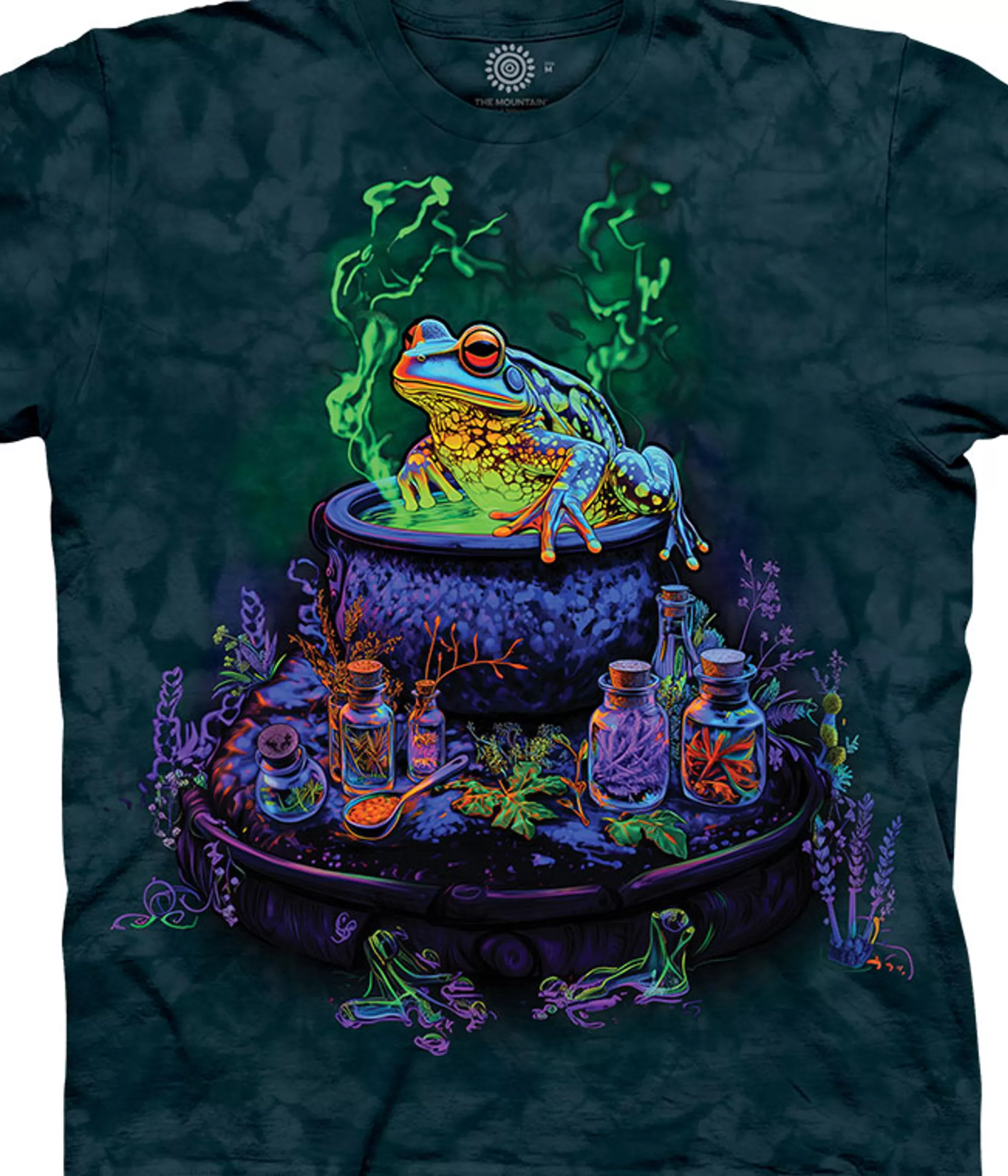 T-Shirt | Halloween<Liquid Blue Cauldron Hopper Classic Cotton T-Shirt