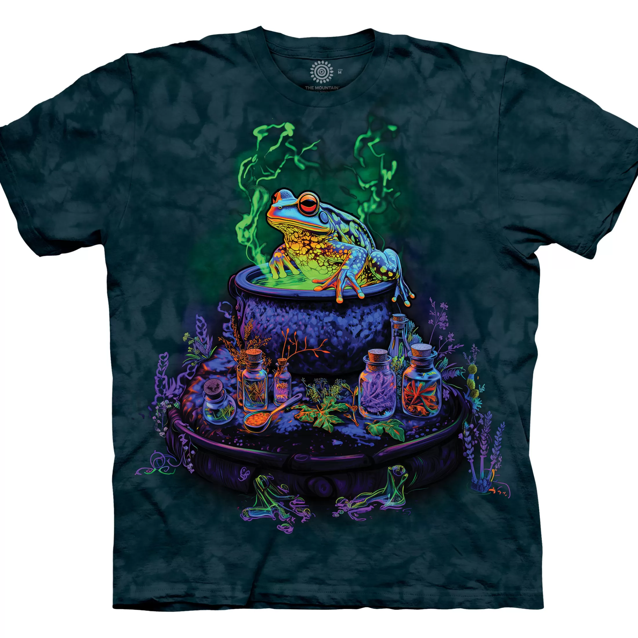 T-Shirt | Halloween<Liquid Blue Cauldron Hopper Classic Cotton T-Shirt