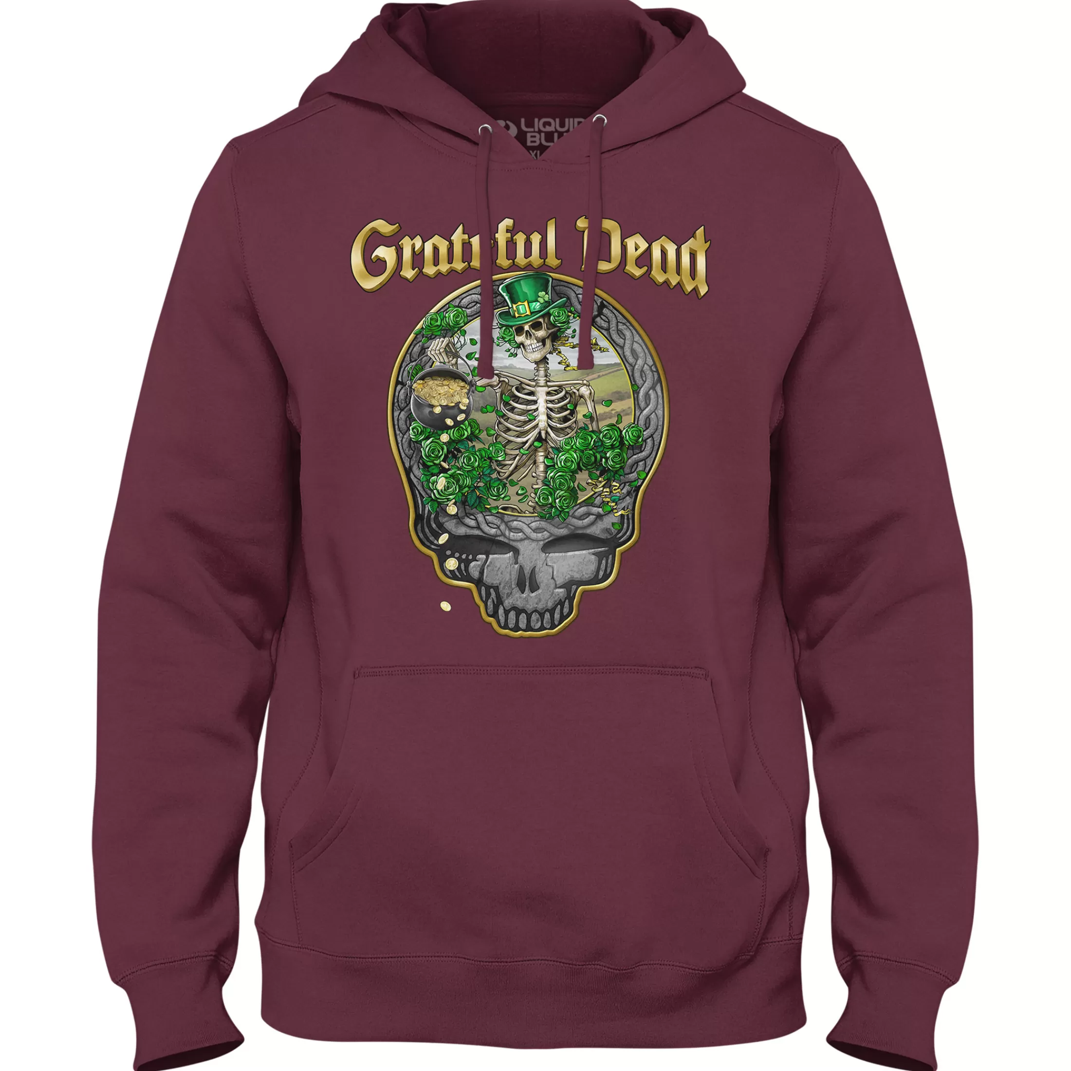 Hoodie | Grateful Dead Celtic Bertha<Liquid Blue Celtic Bertha Hoodie