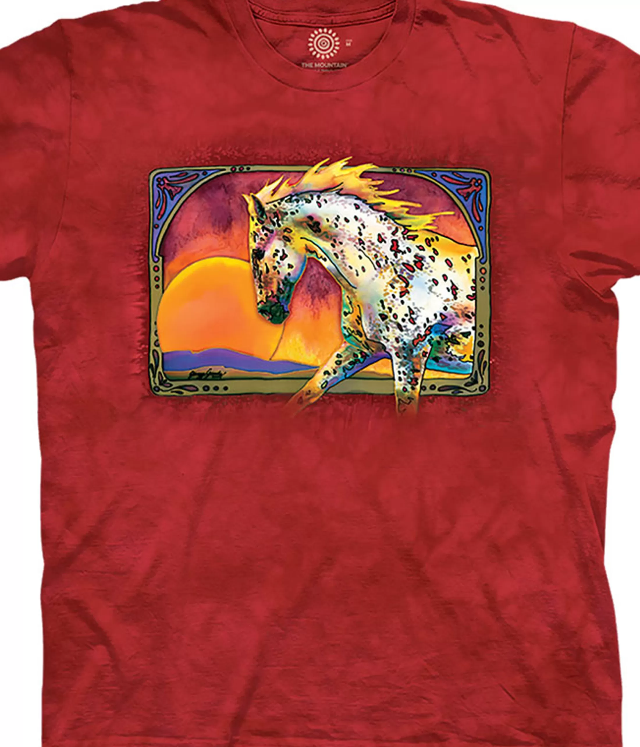 T-Shirt | Horses<Liquid Blue Chasing The Sun Classic Cotton T-Shirt