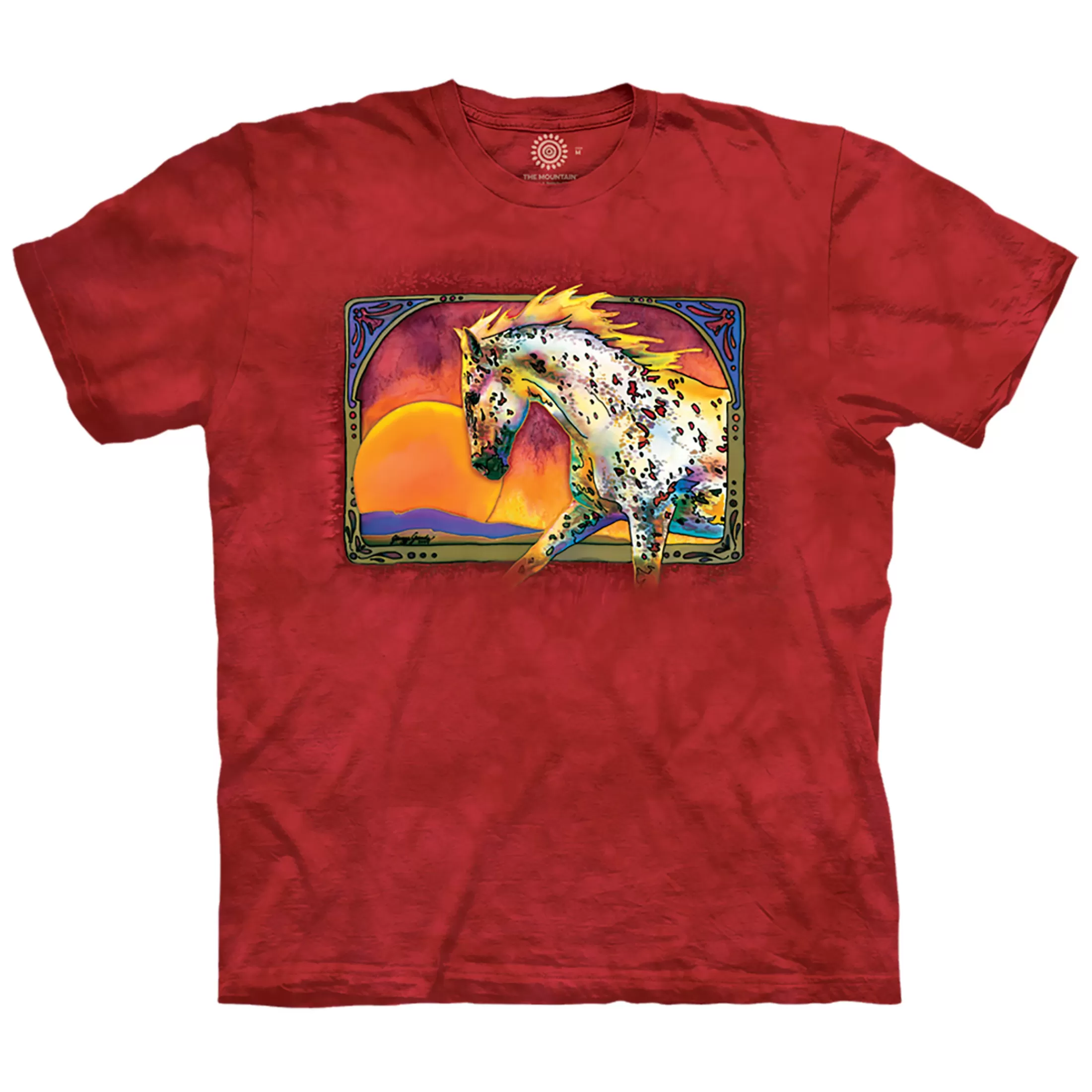 T-Shirt | Horses<Liquid Blue Chasing The Sun Classic Cotton T-Shirt