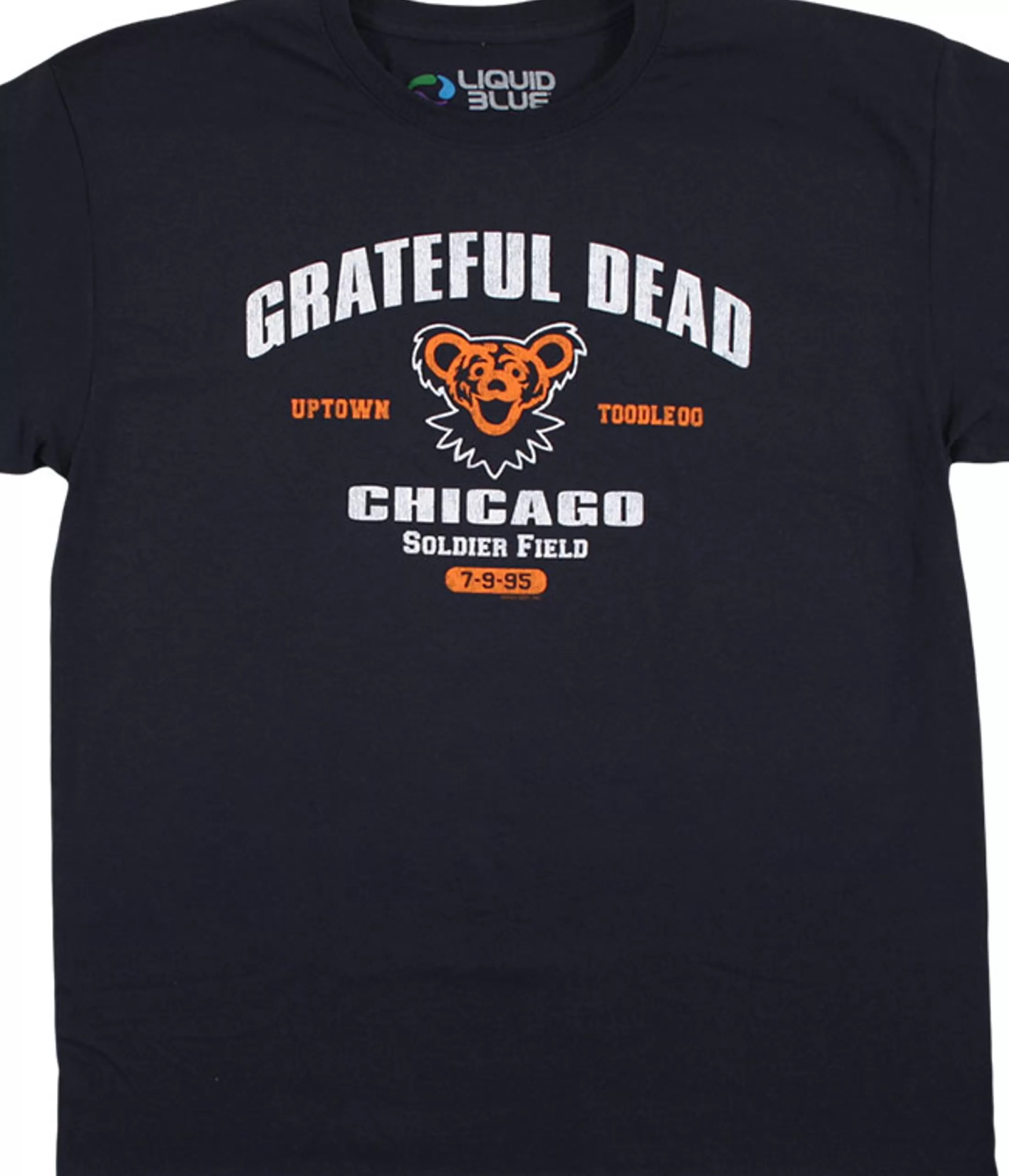 T-Shirt | Grateful Dead<Liquid Blue Chicago 95 Navy T-Shirt