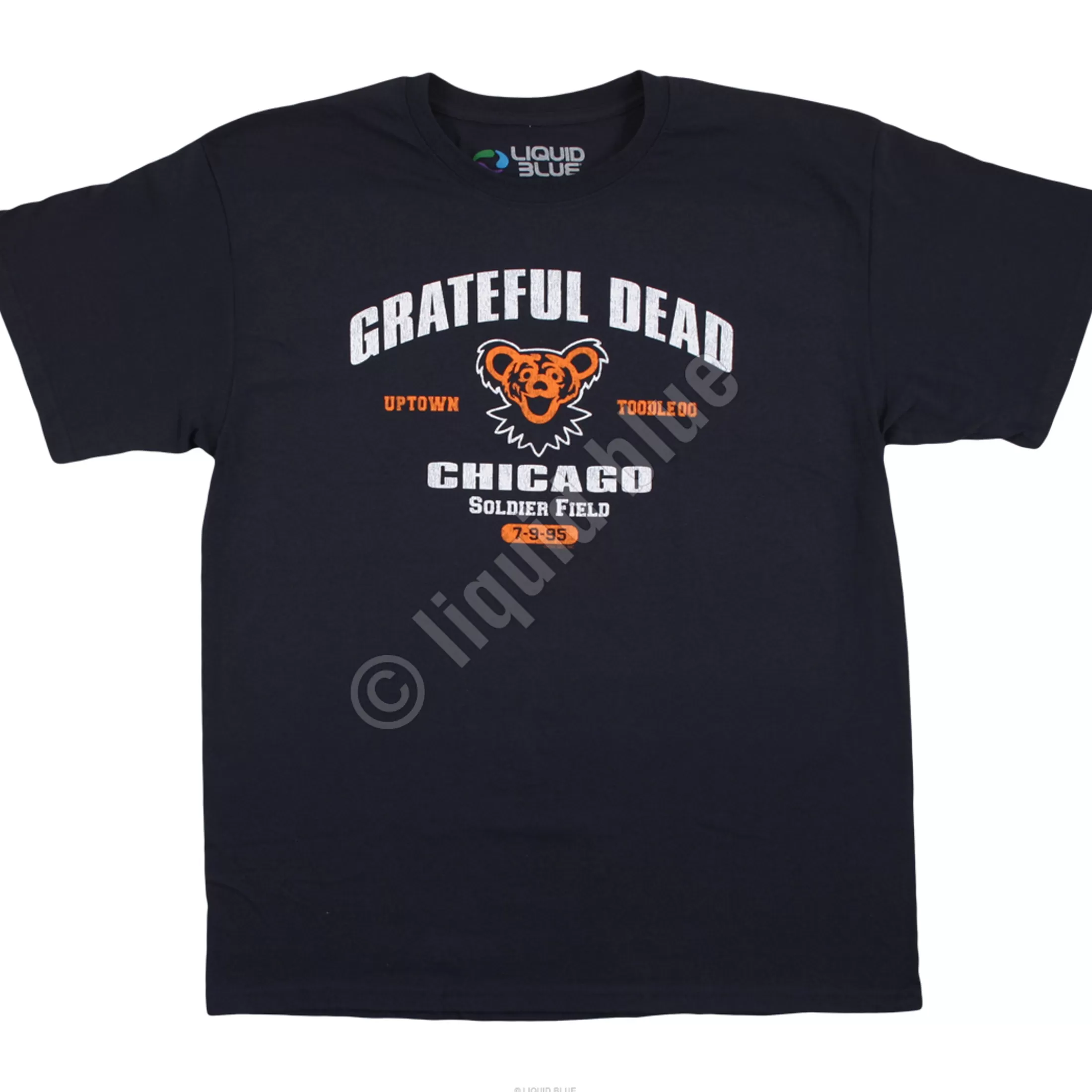 T-Shirt | Grateful Dead<Liquid Blue Chicago 95 Navy T-Shirt