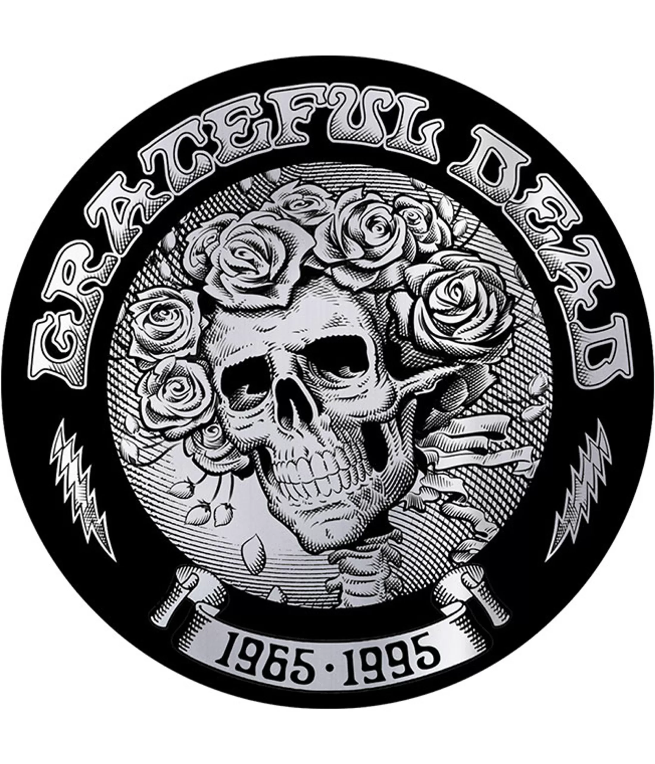 Grateful Dead | Classic<Liquid Blue Classic Bertha Chrome Sticker