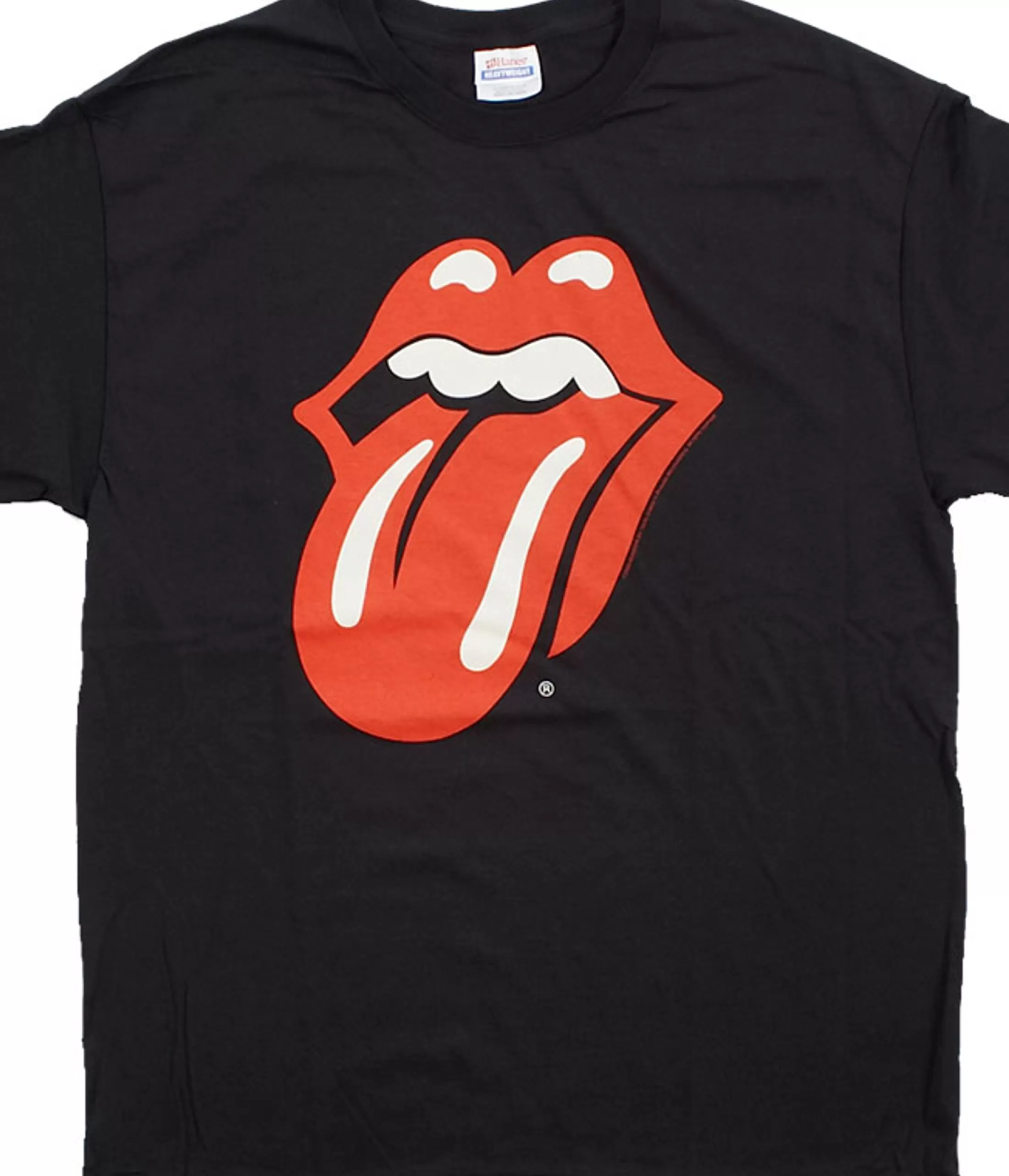 T-Shirt | Rolling Stones<Liquid Blue Classic Tongue Black T-Shirt