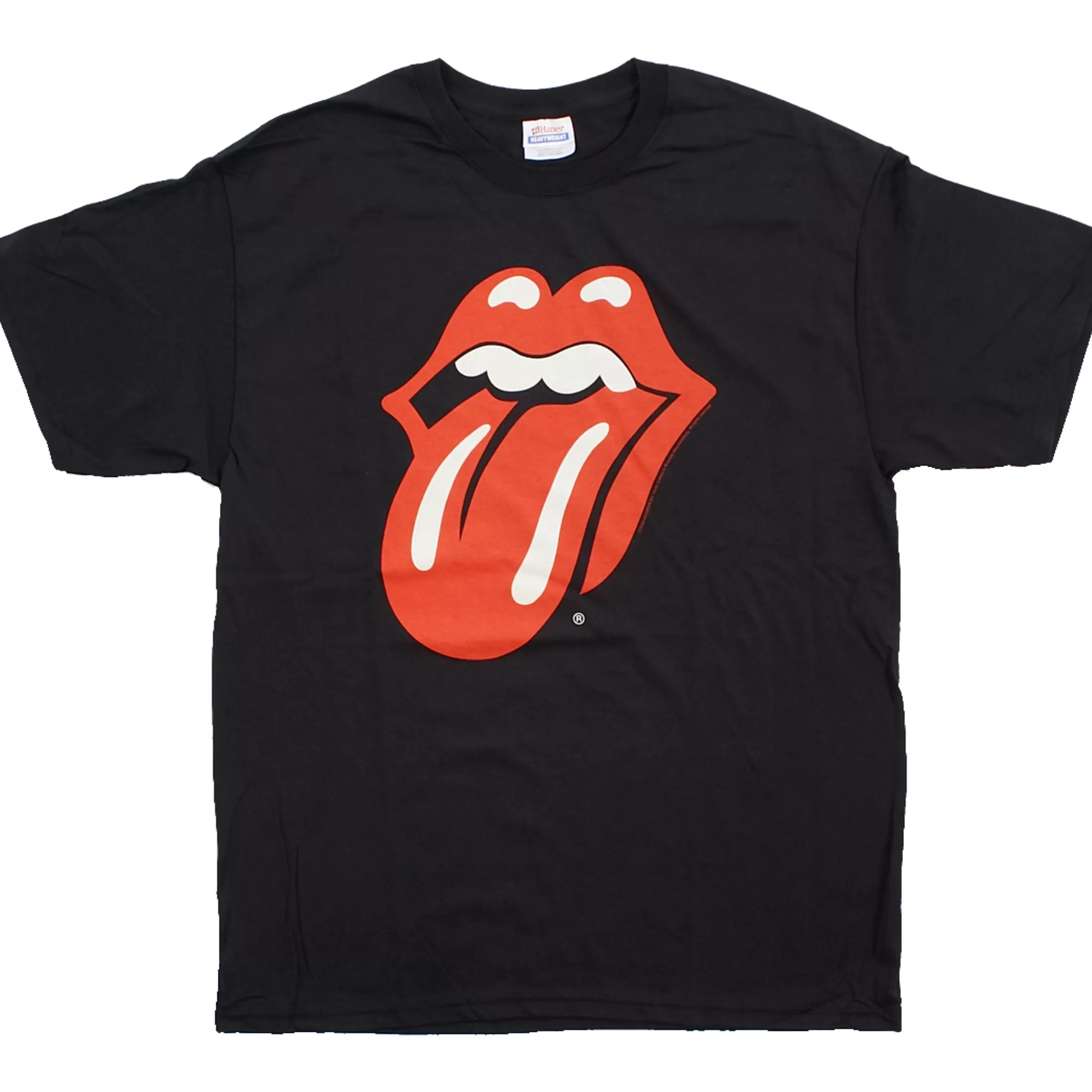 T-Shirt | Rolling Stones<Liquid Blue Classic Tongue Black T-Shirt