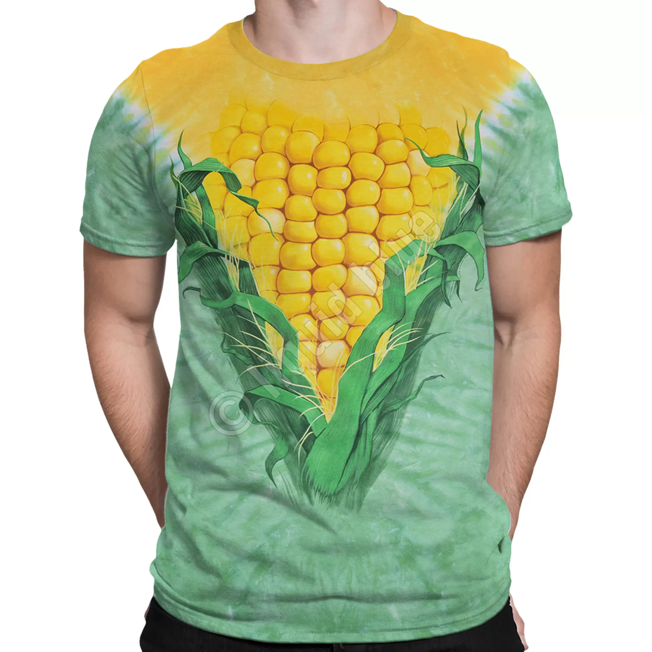 T-Shirt | Food<Liquid Blue Corn Tie-Dye T-Shirt