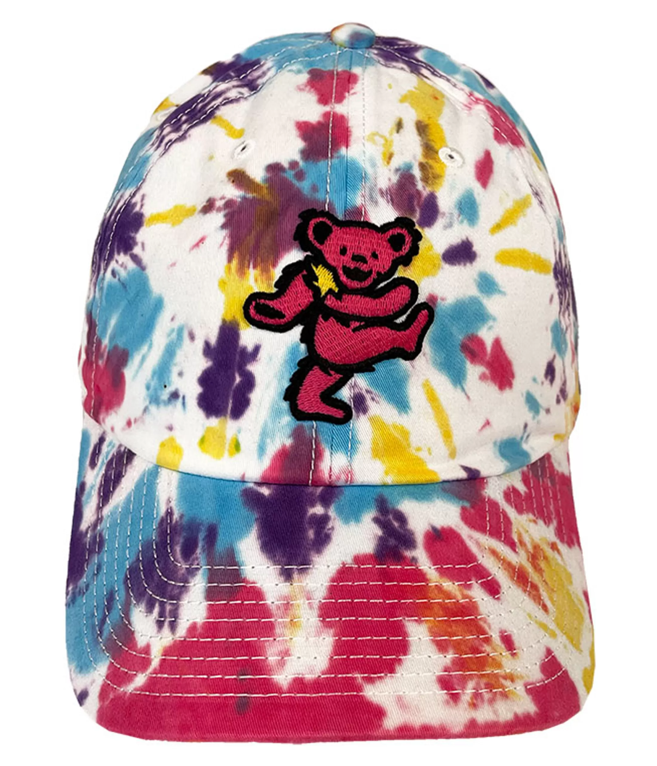 Hats | Grateful Dead<Liquid Blue Dancin Bear Tie-Dye Hat