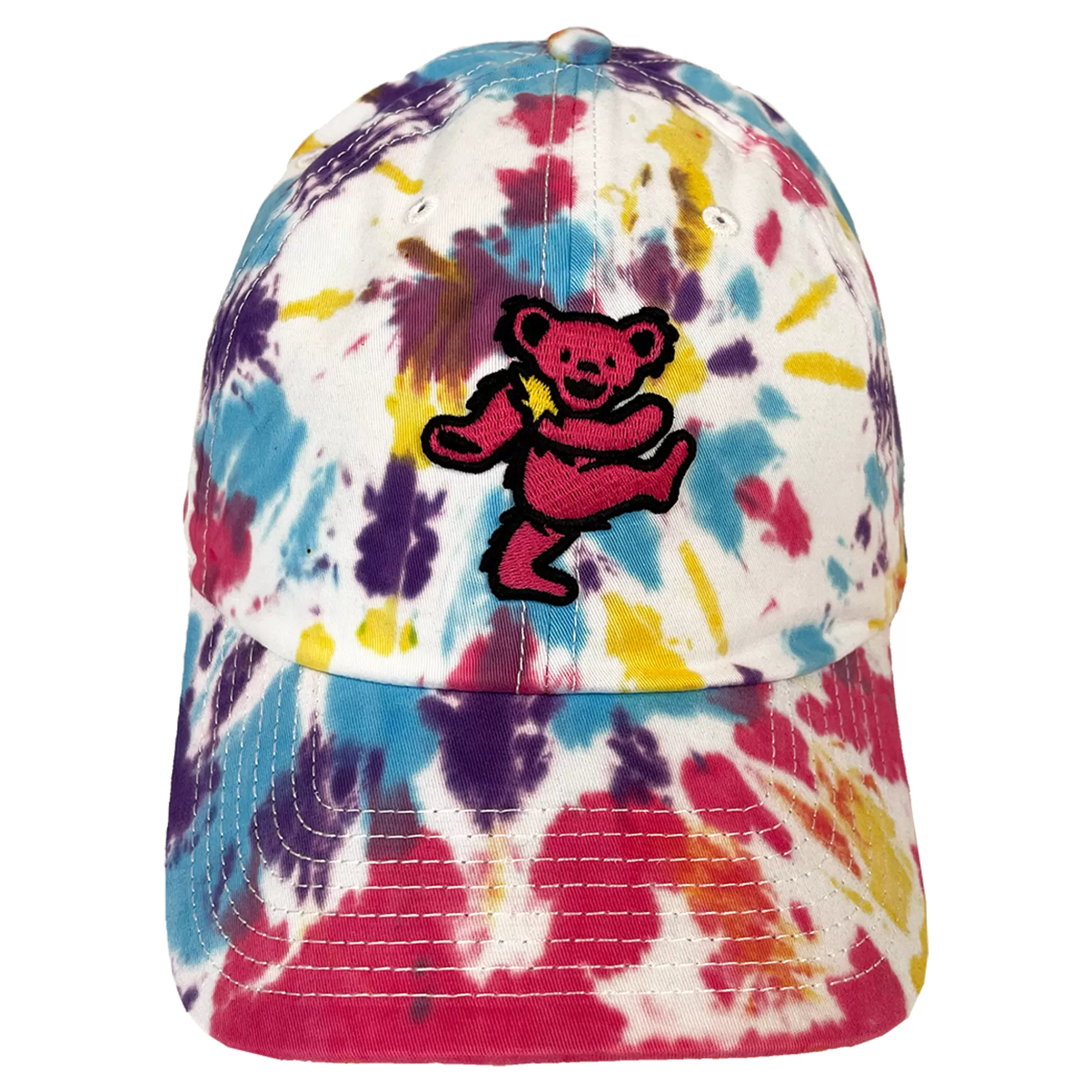 Hats | Grateful Dead<Liquid Blue Dancin Bear Tie-Dye Hat