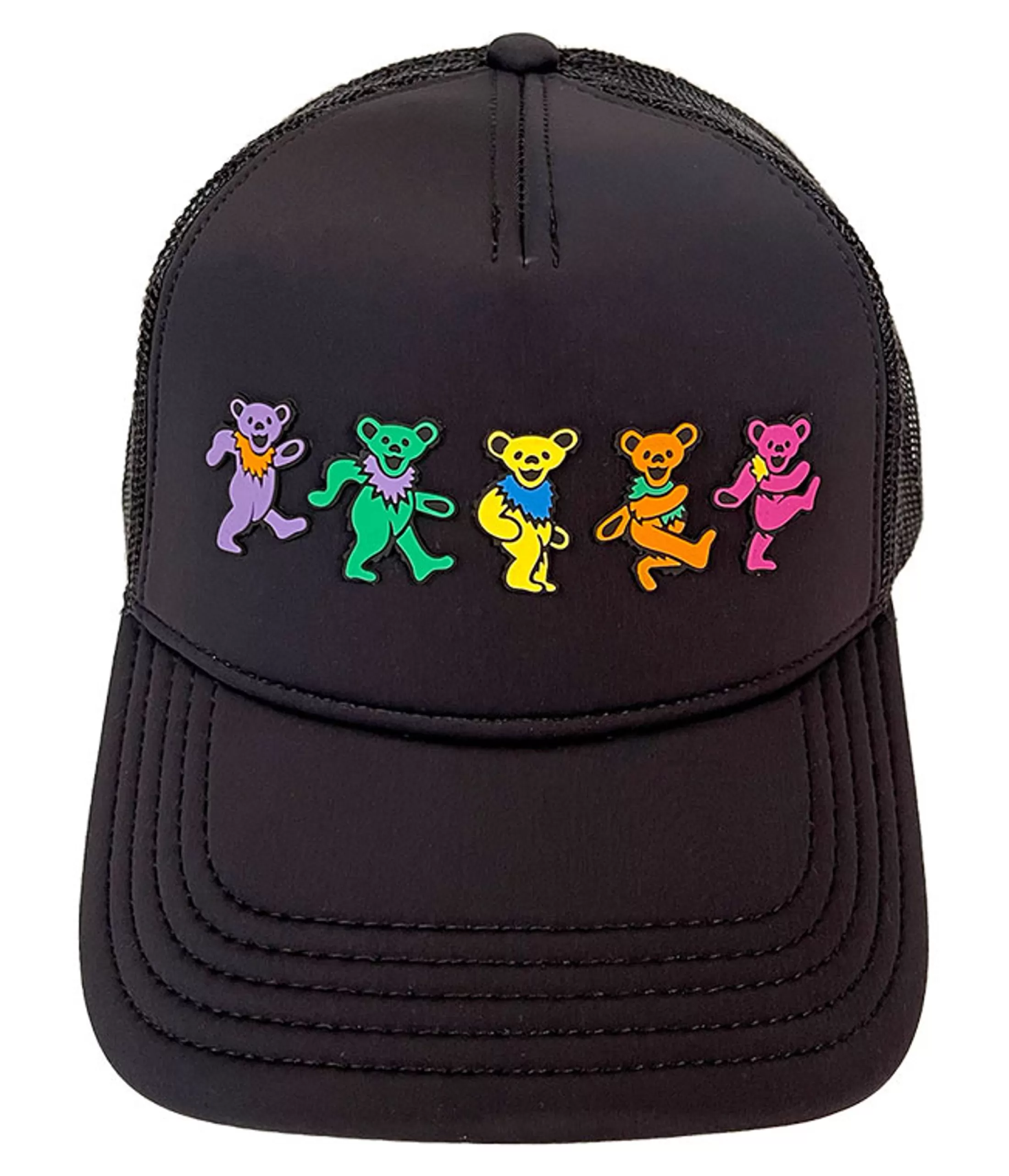 Hats | Grateful Dead<Liquid Blue Dancin Bears Black Hat