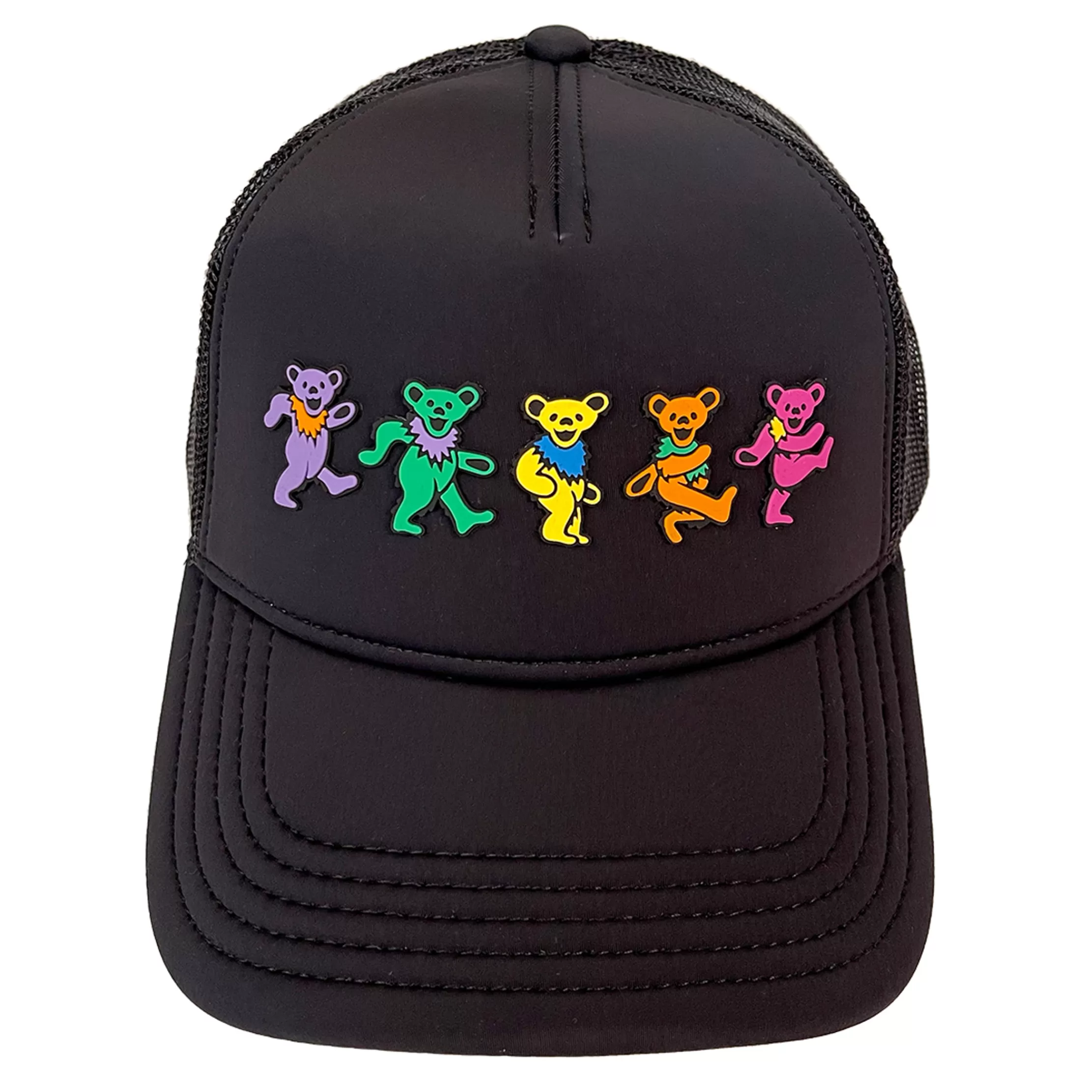 Hats | Grateful Dead<Liquid Blue Dancin Bears Black Hat