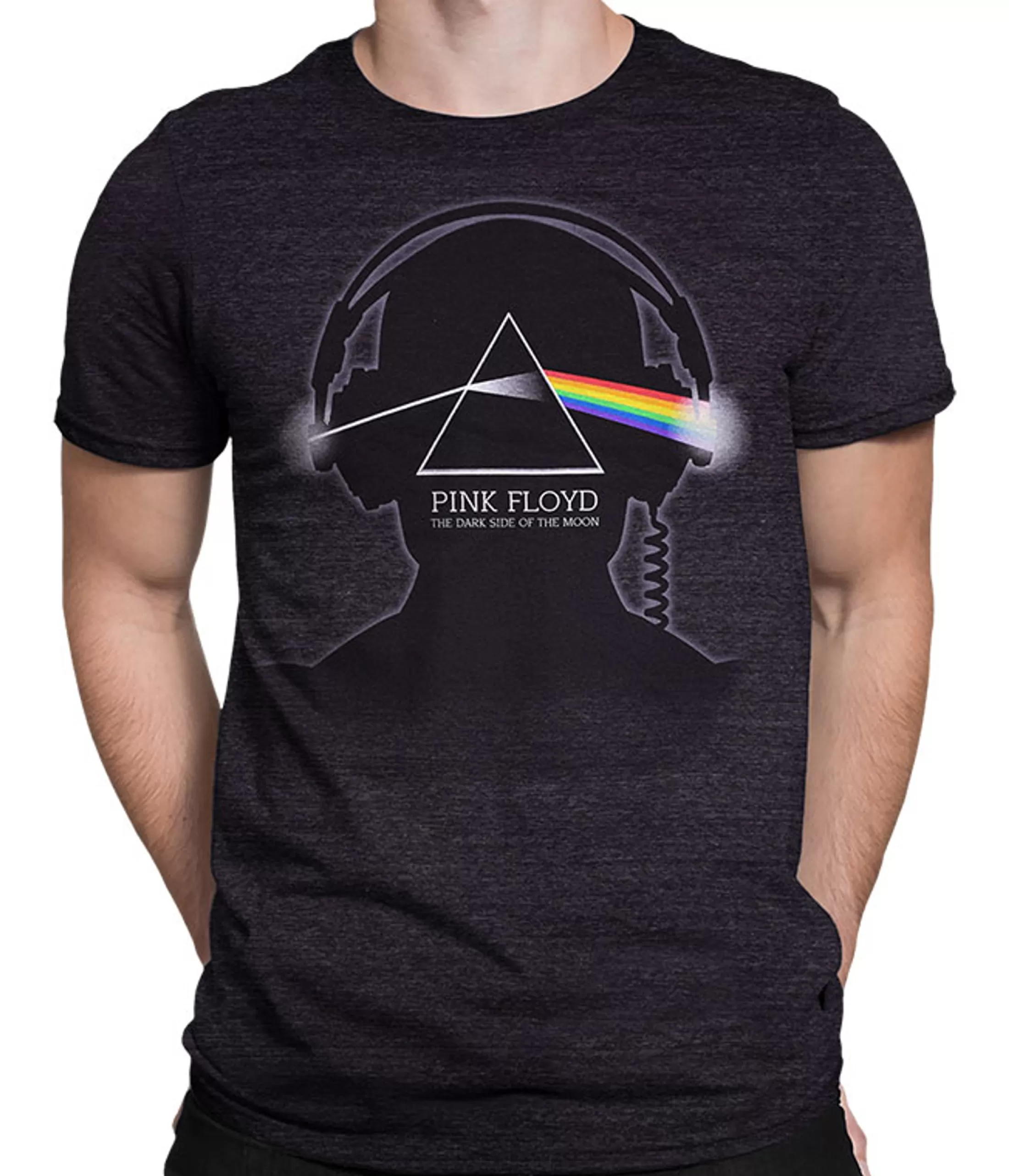 Tri-Blend T-Shirt | Pink Floyd<Liquid Blue Dark Side Beats Dark Heather Tri-Blend T-Shirt