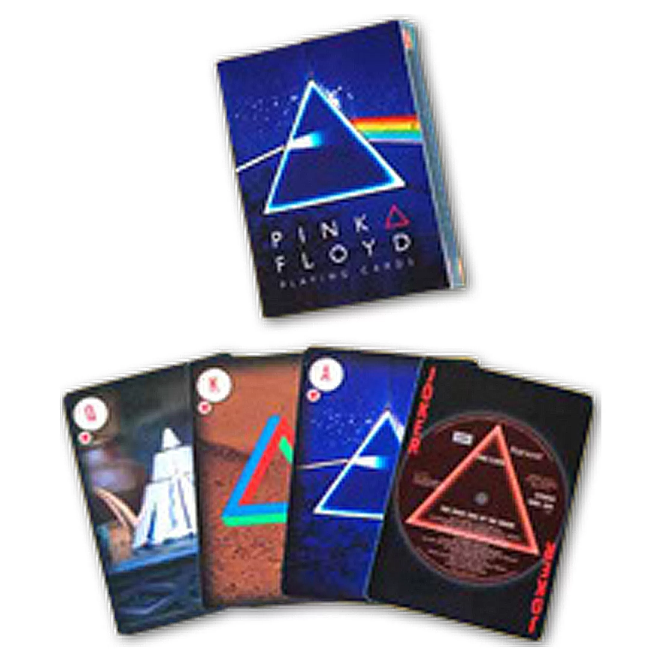 Pink Floyd<Liquid Blue Dark Side Playing Cards