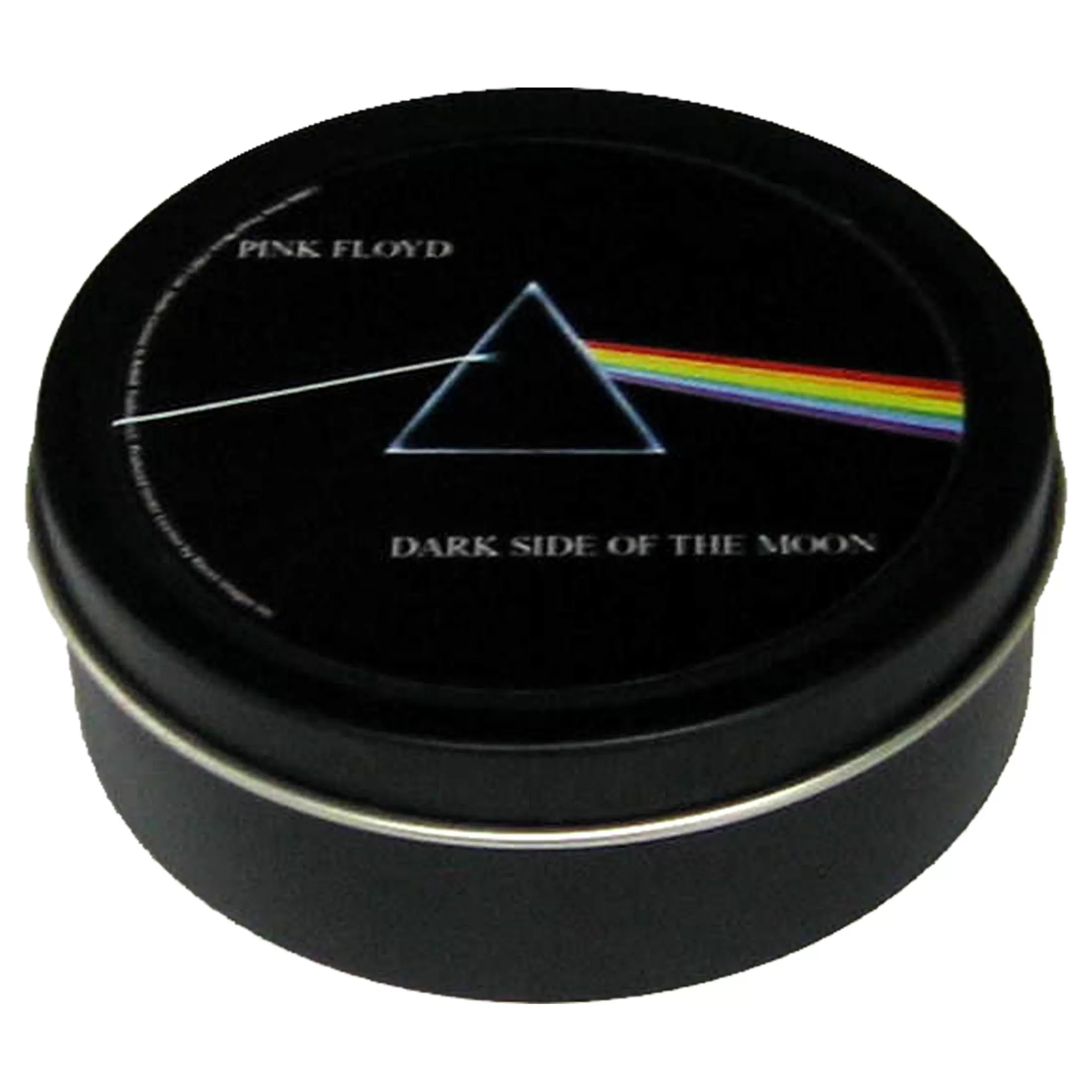 Pink Floyd<Liquid Blue Dark Side Round Stash Tin