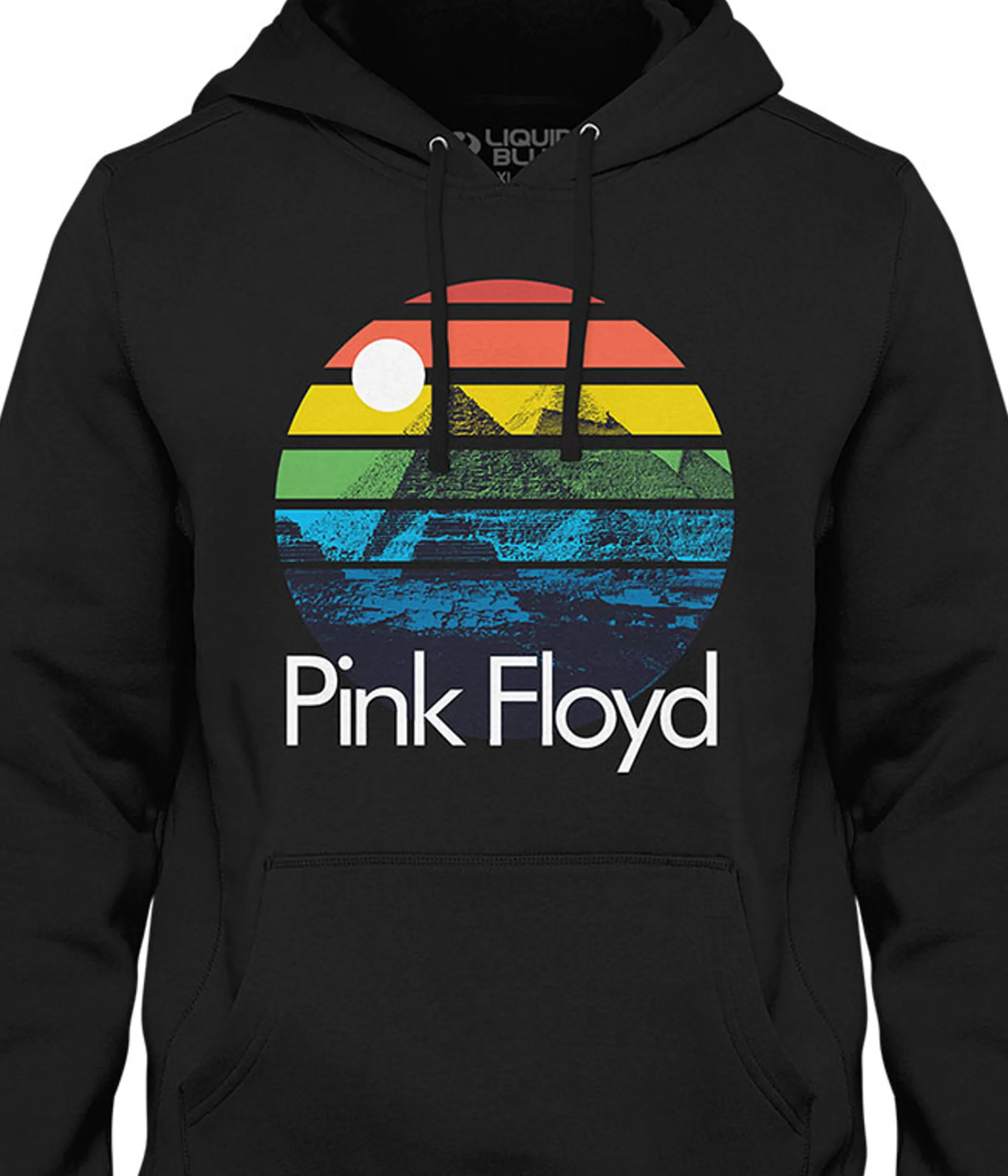 Hoodie | Pink Floyd<Liquid Blue Dark Side Sunset Hoodie