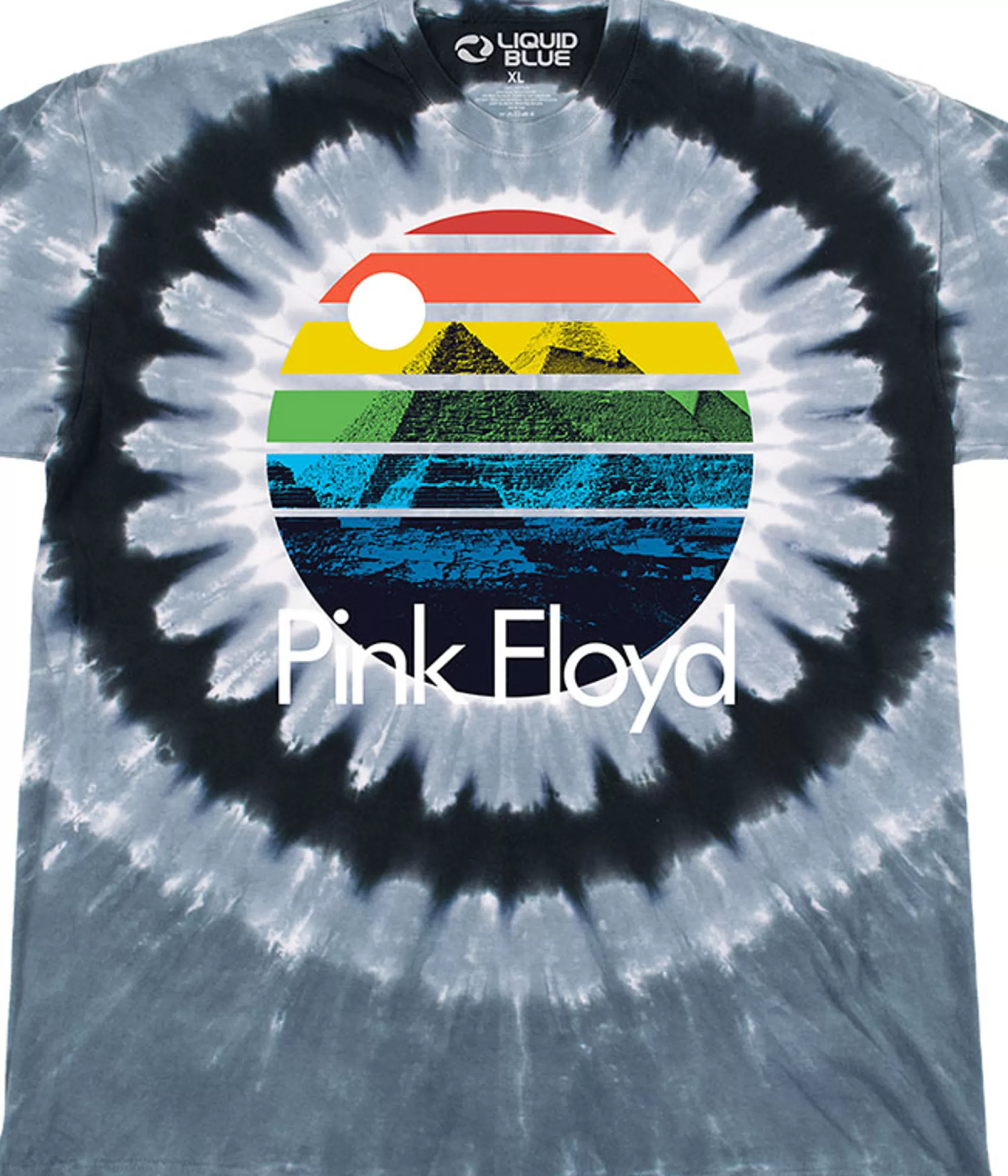 T-Shirt | Pink Floyd<Liquid Blue Dark Side Sunset T-Shirt