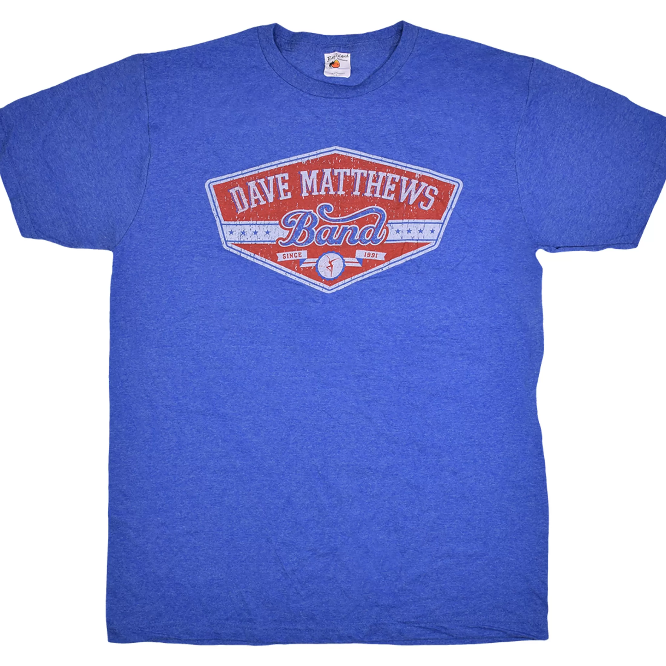 T-Shirt | Dave Matthews Band<Liquid Blue Dave Matthews Band East Side Blue Heather T-Shirt