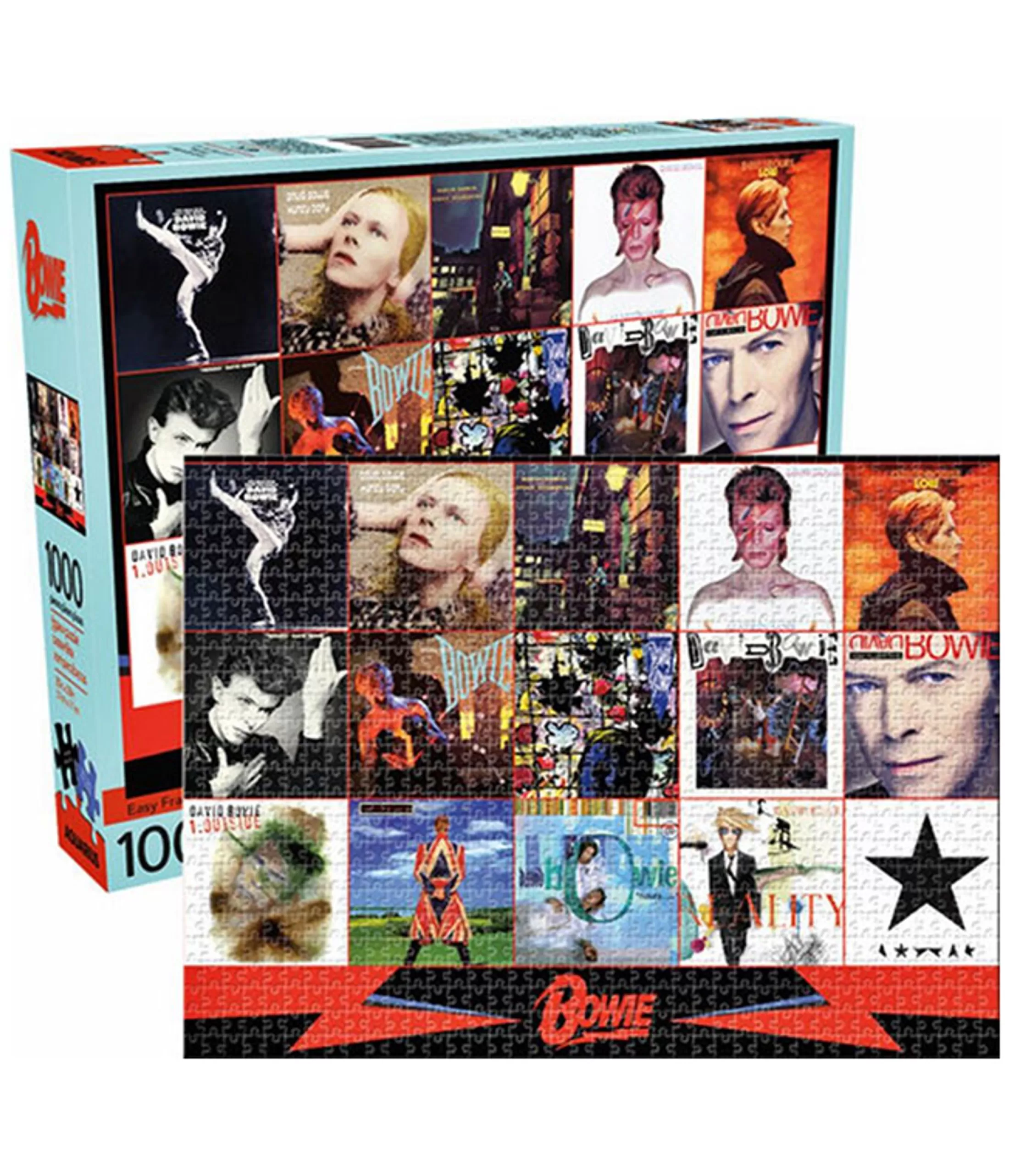 David Bowie<Liquid Blue David Bowie Albums 1000pc Puzzle