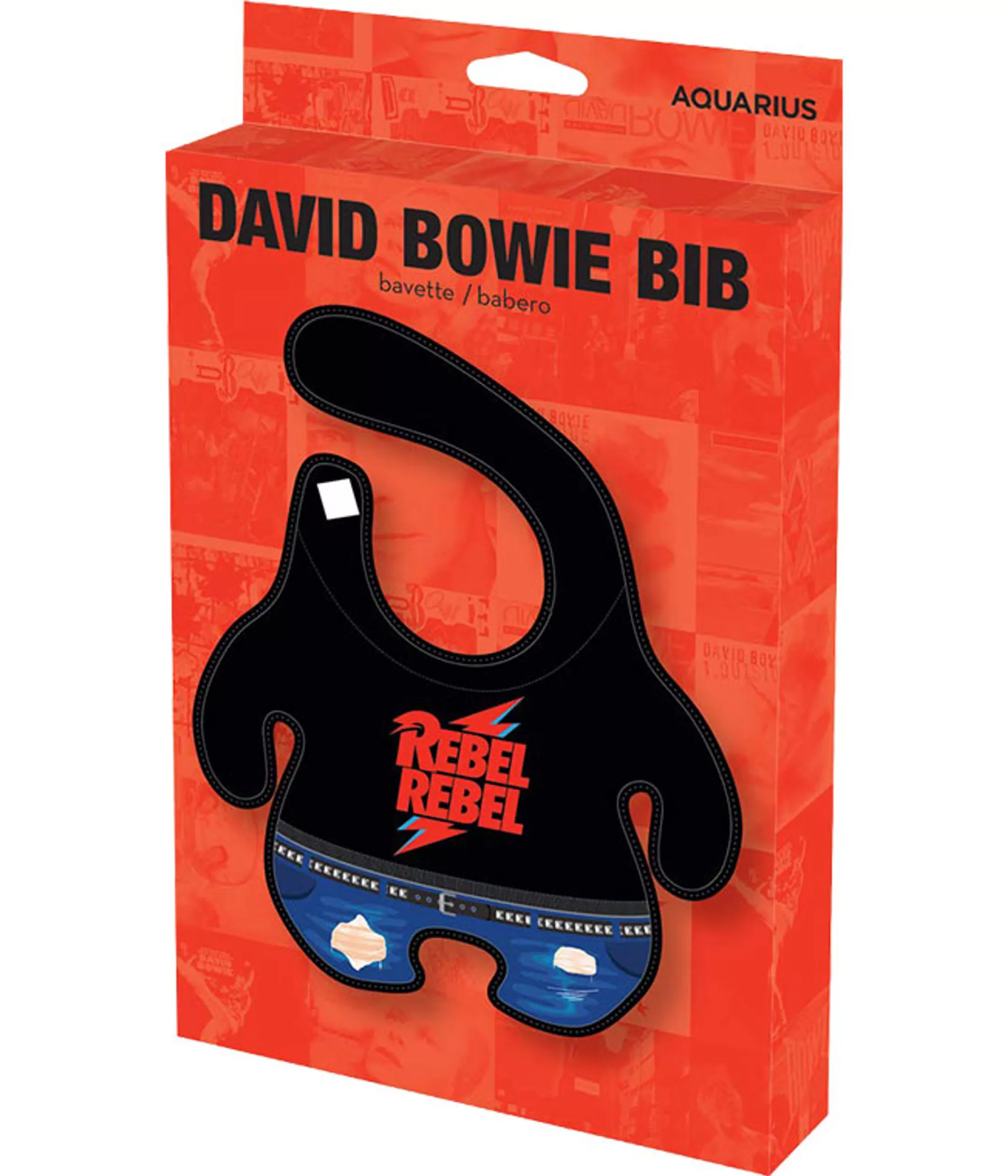 Bibs | David Bowie<Liquid Blue David Bowie Baby Bib