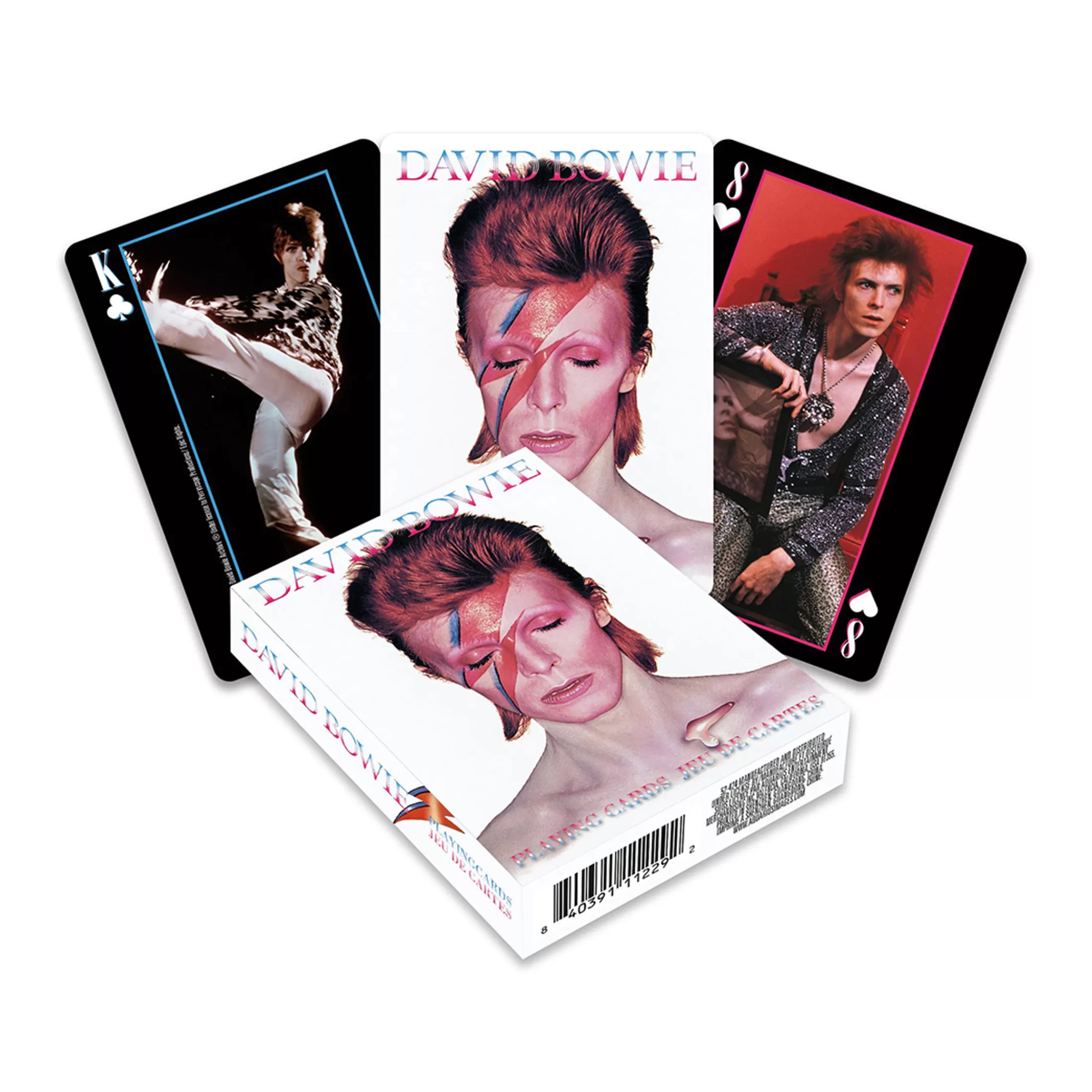 David Bowie<Liquid Blue David Bowie Playing Cards