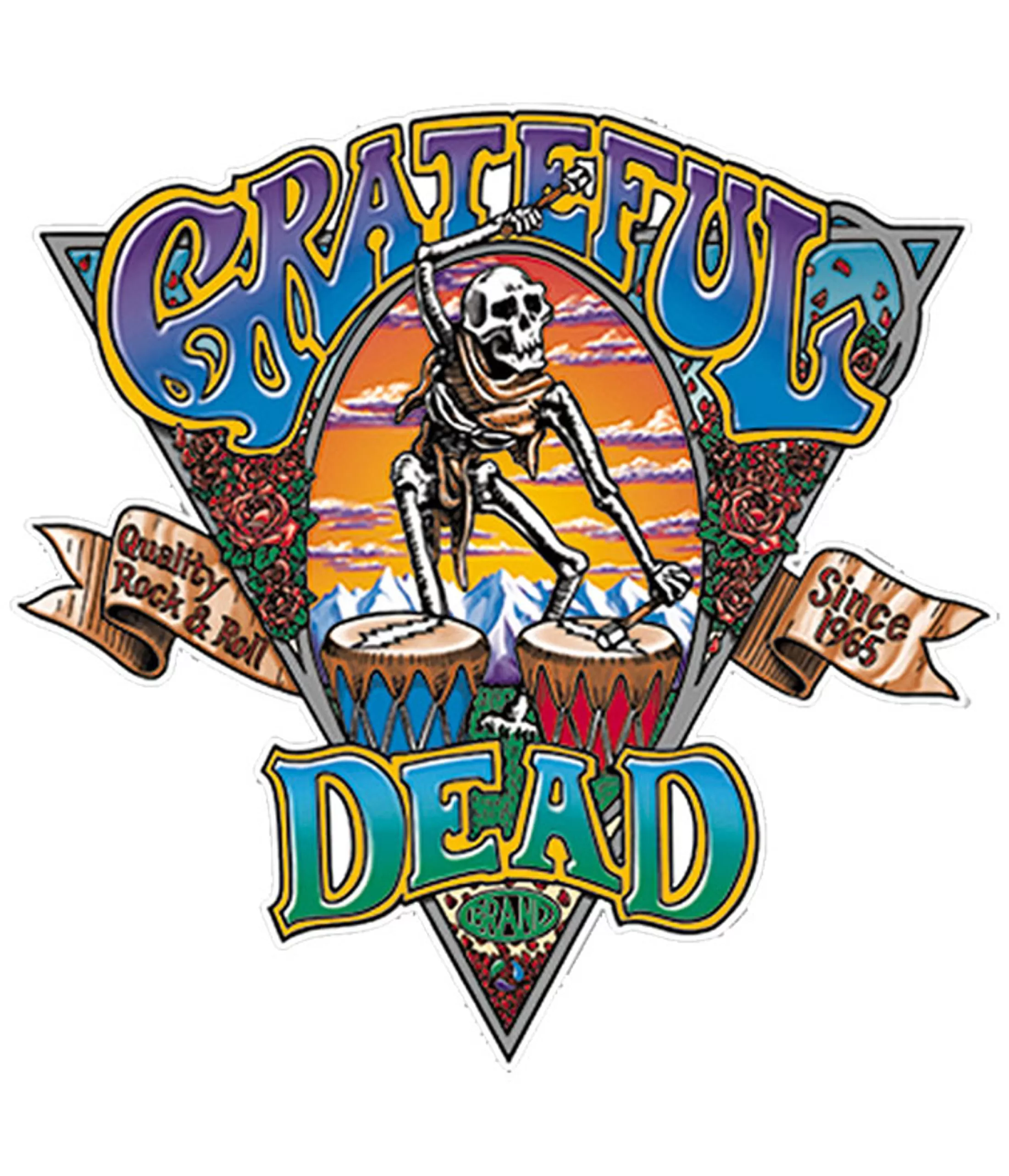 Grateful Dead | Classic<Liquid Blue Dead Brand Sticker