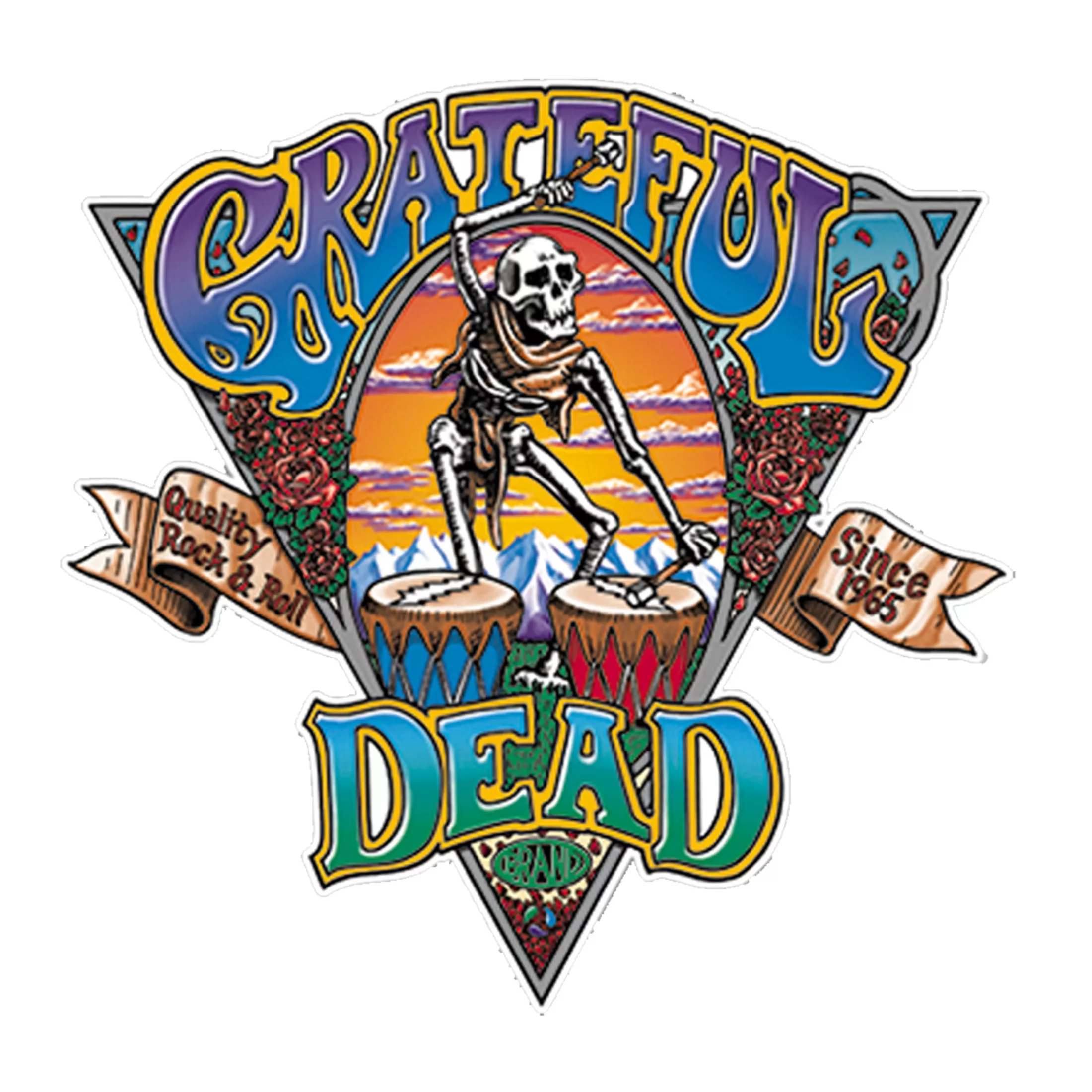 Grateful Dead | Classic<Liquid Blue Dead Brand Sticker