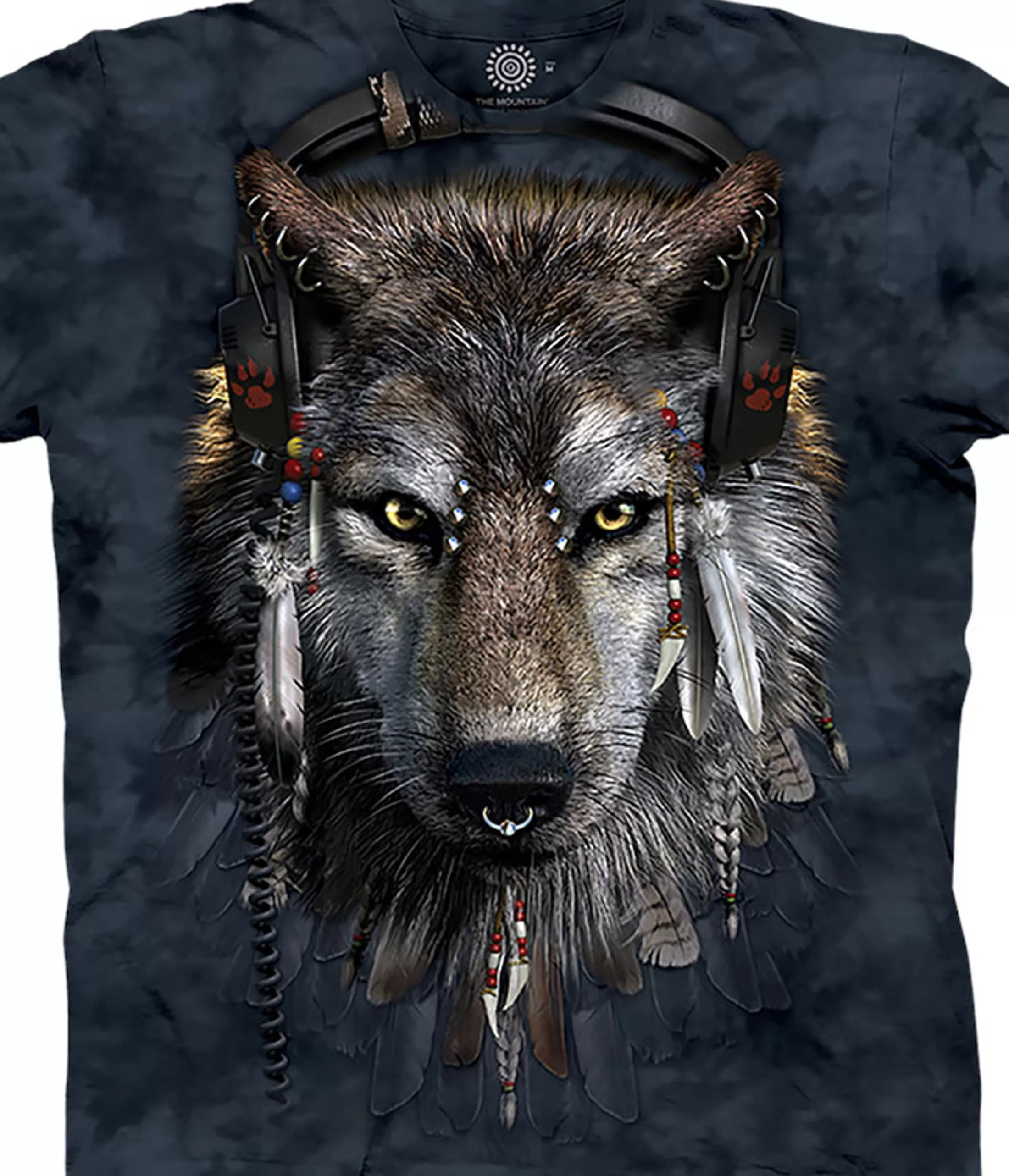 T-Shirt | Wolf Shirt Collection<Liquid Blue Dj Fen Classic Cotton T-Shirt