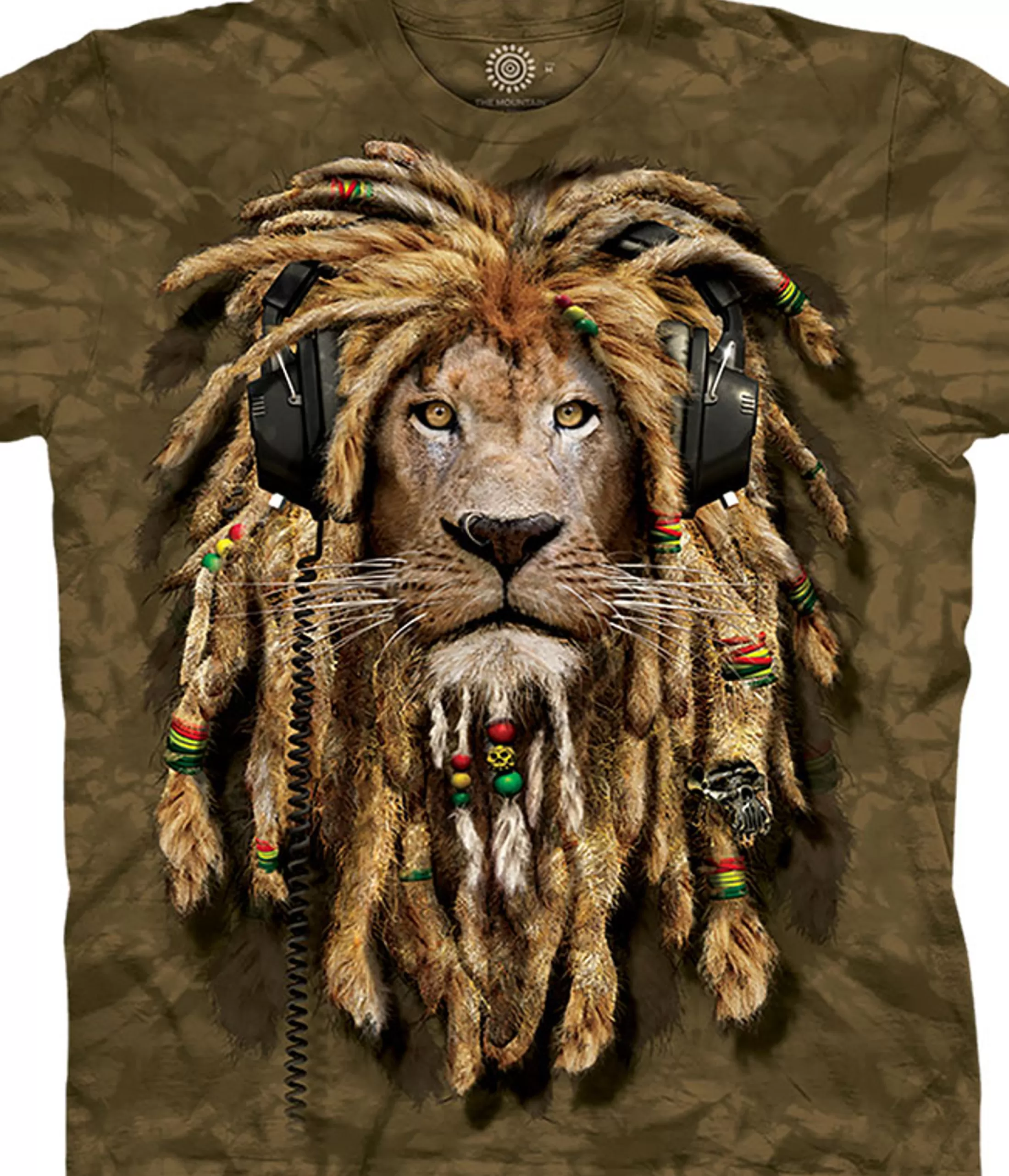 T-Shirt | Wild Animals<Liquid Blue Dj Jahman Classic Cotton T-Shirt