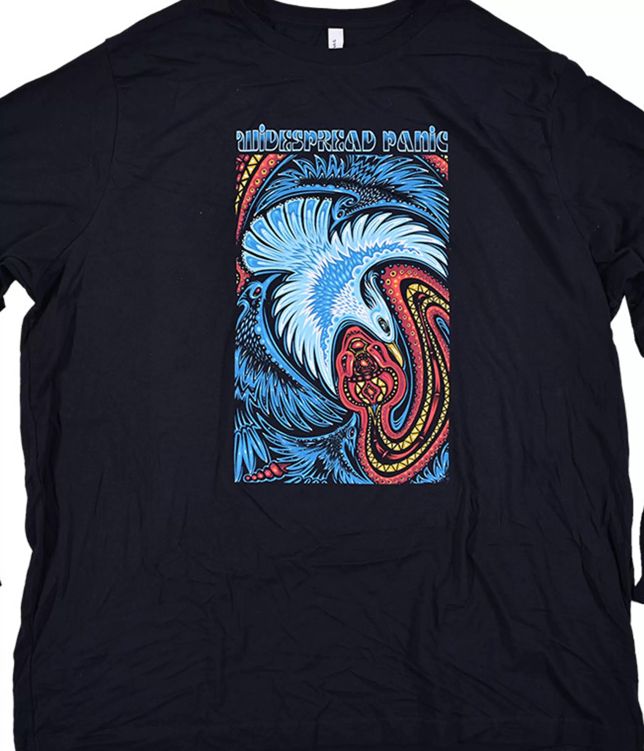 Long Sleeve | Widespread Panic<Liquid Blue Dove and Snake Long Sleeve Navy T-Shirt