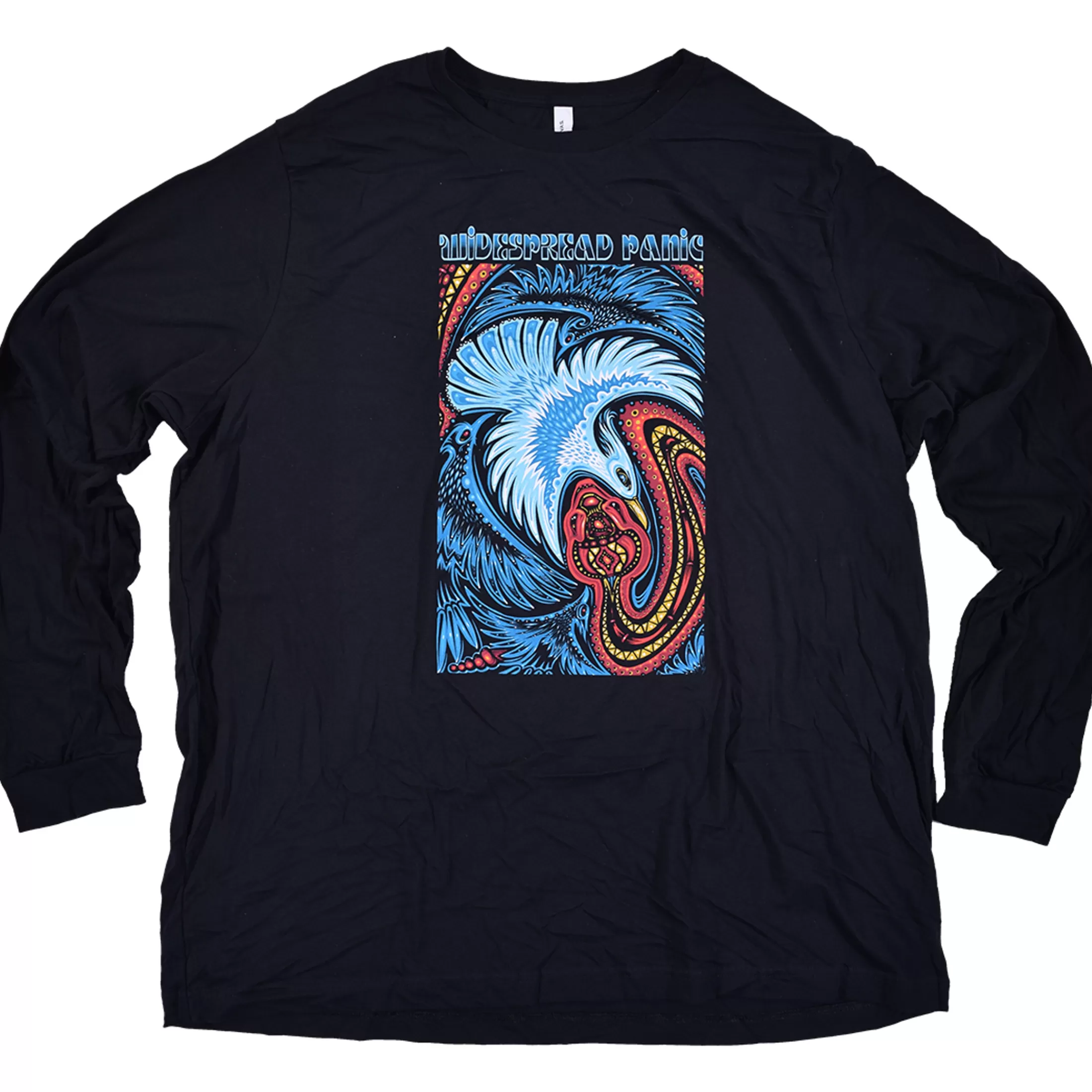 Long Sleeve | Widespread Panic<Liquid Blue Dove and Snake Long Sleeve Navy T-Shirt