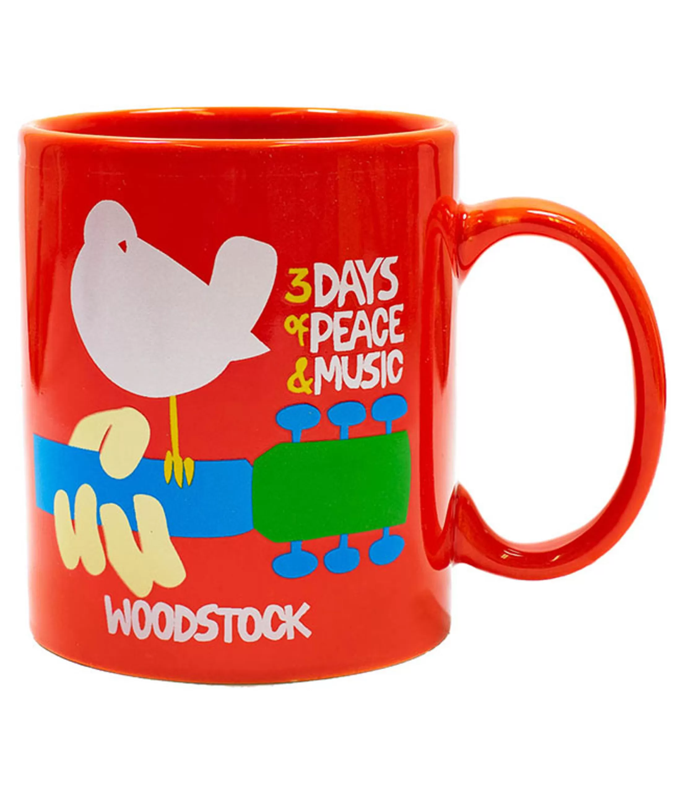 Woodstock<Liquid Blue Dove Red Mug