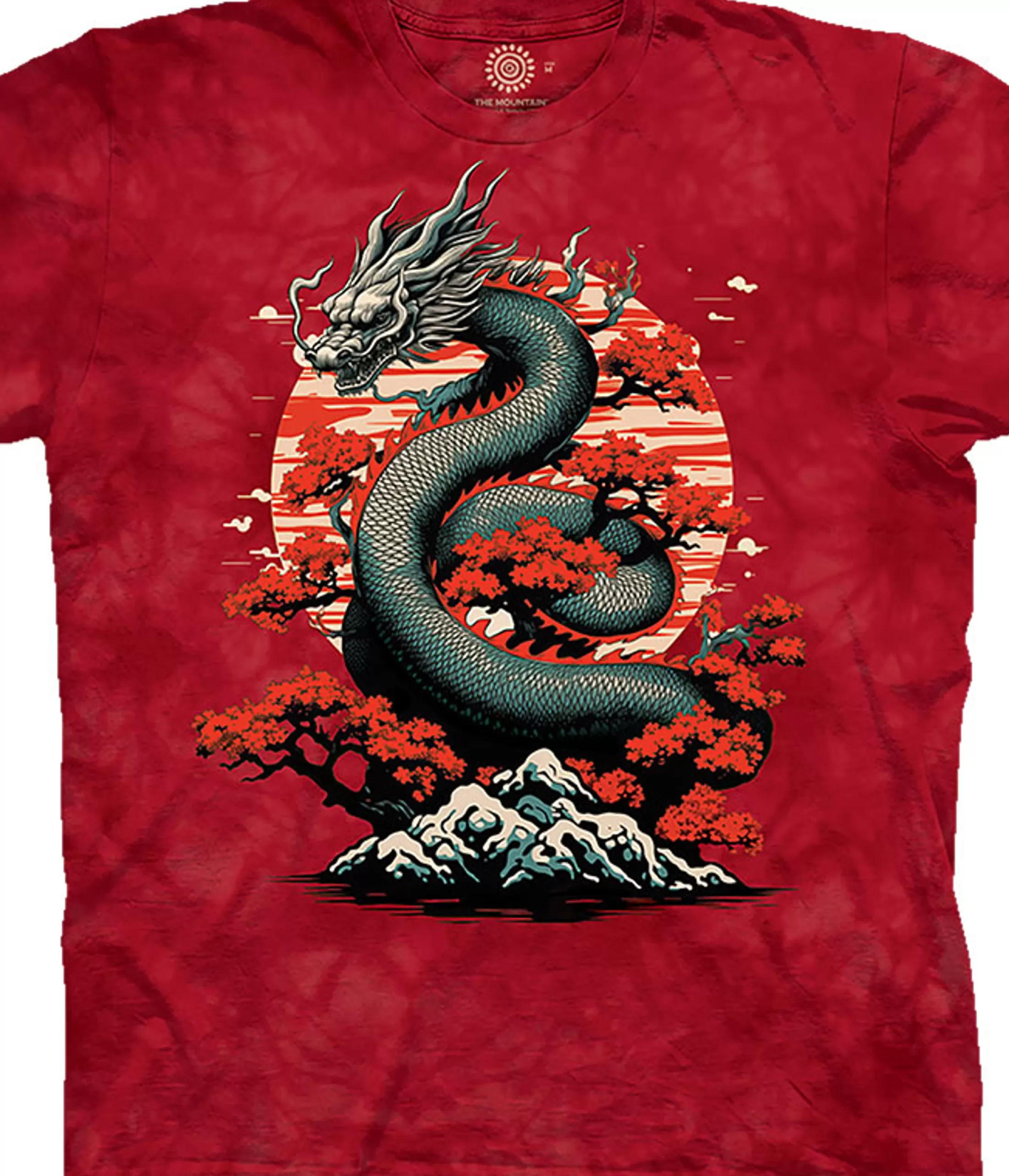 T-Shirt | Dragons<Liquid Blue Dragon Blossom Classic Cotton T-Shirt