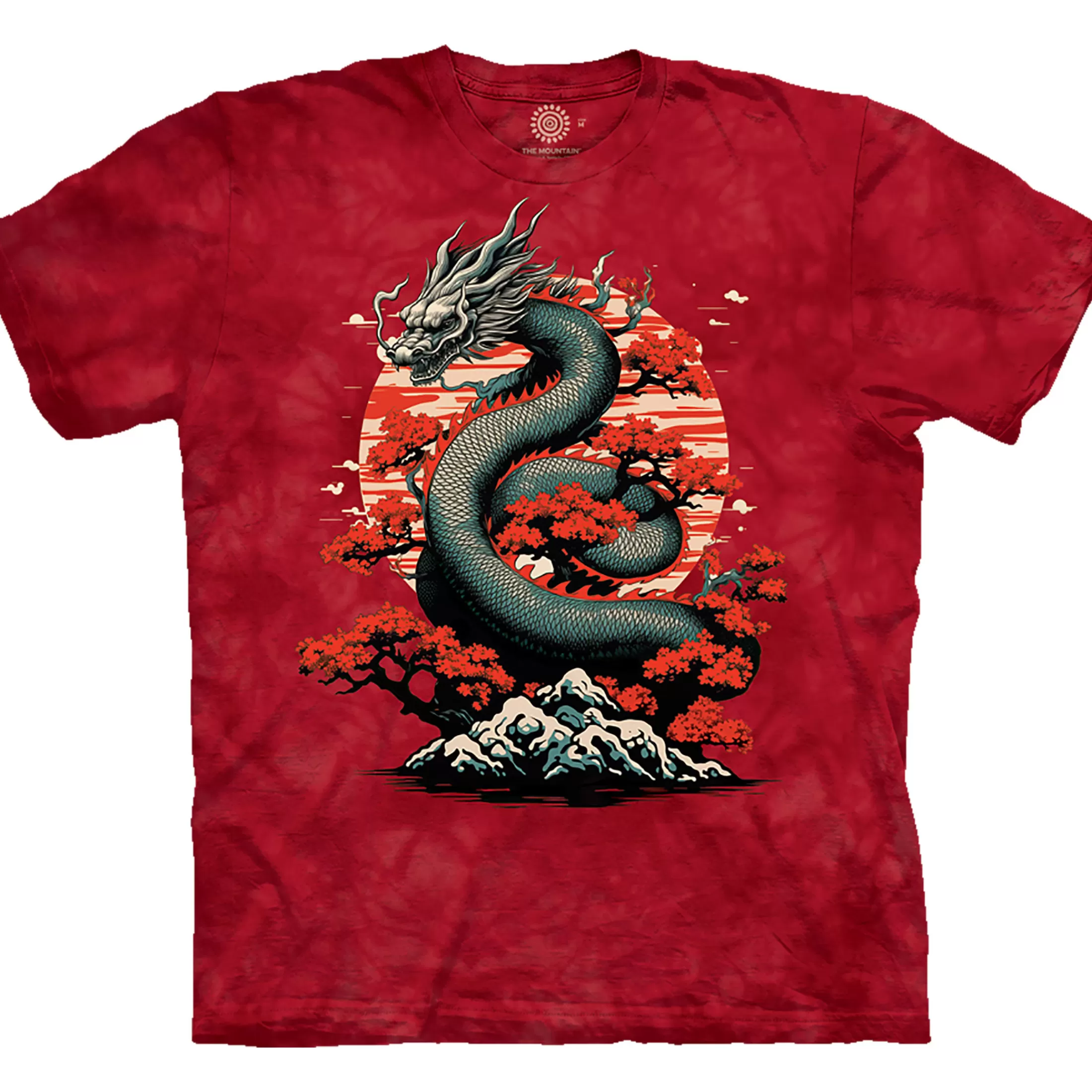 T-Shirt | Dragons<Liquid Blue Dragon Blossom Classic Cotton T-Shirt