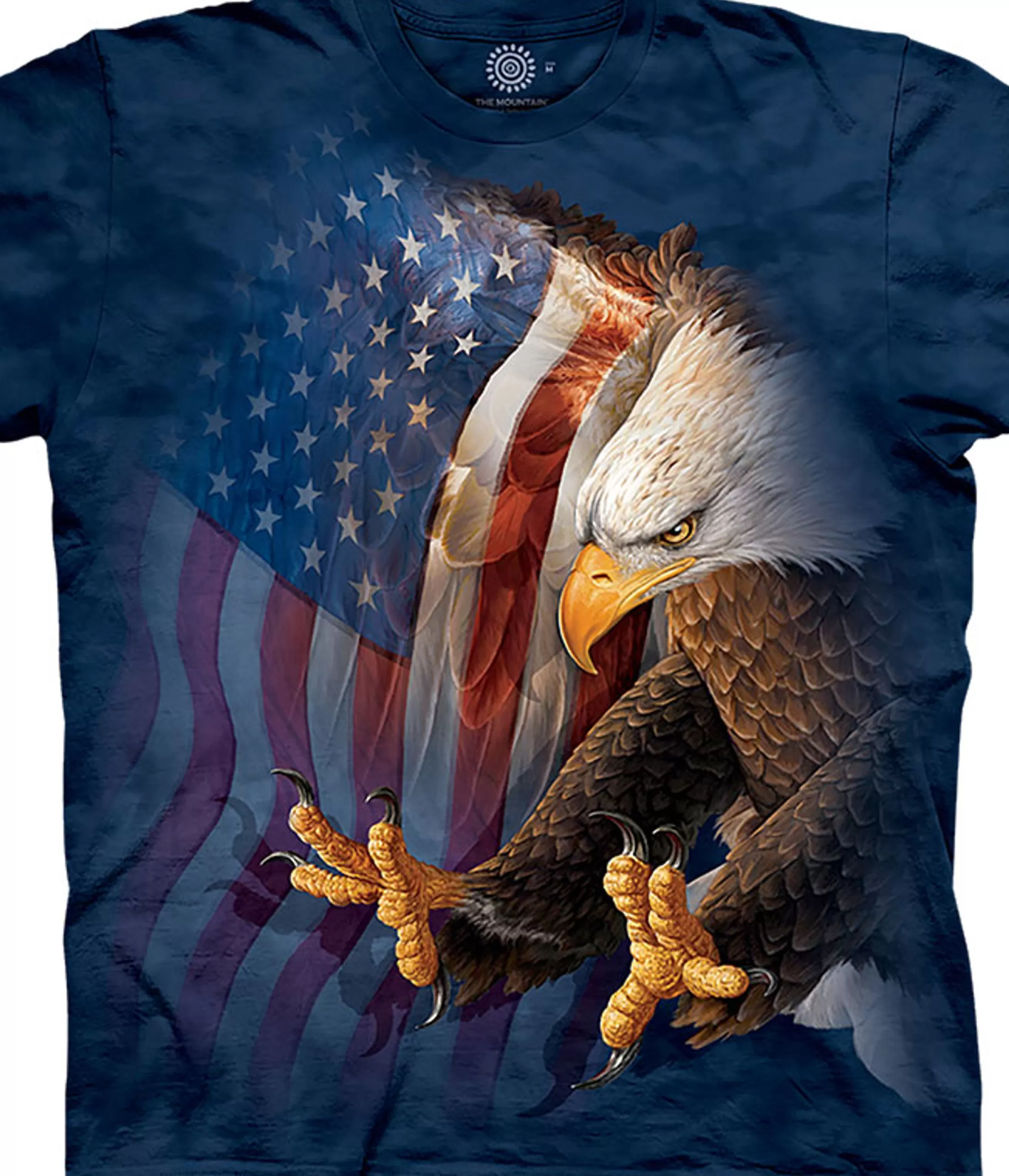 T-Shirt | Birds<Liquid Blue Eagle Freedom Classic Cotton T-Shirt