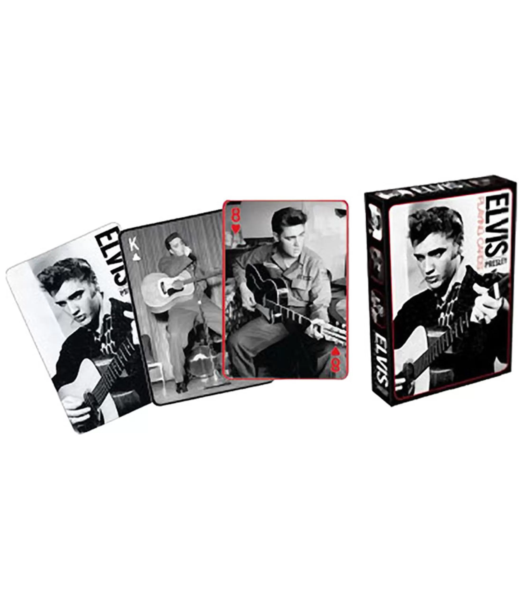 Elvis Presley<Liquid Blue Elvis Presley Playing Cards