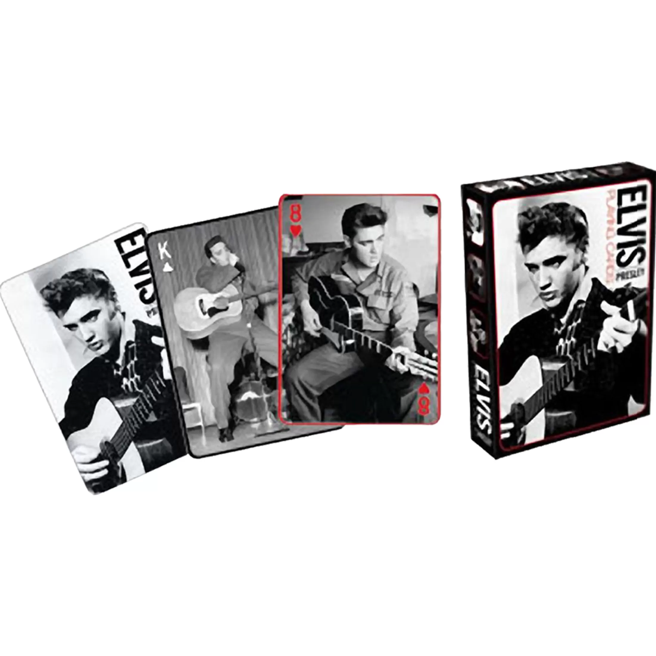 Elvis Presley<Liquid Blue Elvis Presley Playing Cards