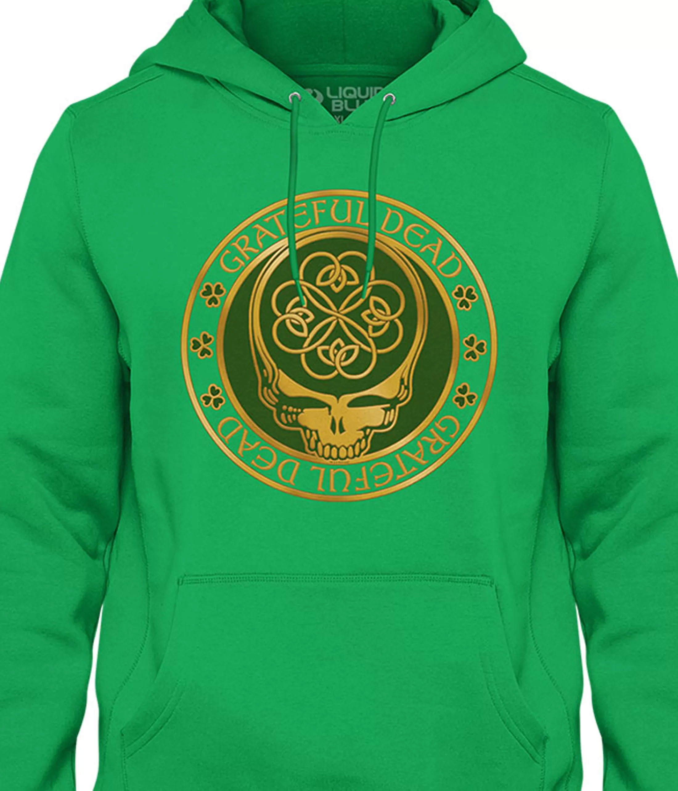 Hoodie | Grateful Dead Emerald Dead<Liquid Blue Emerald Dead Hoodie