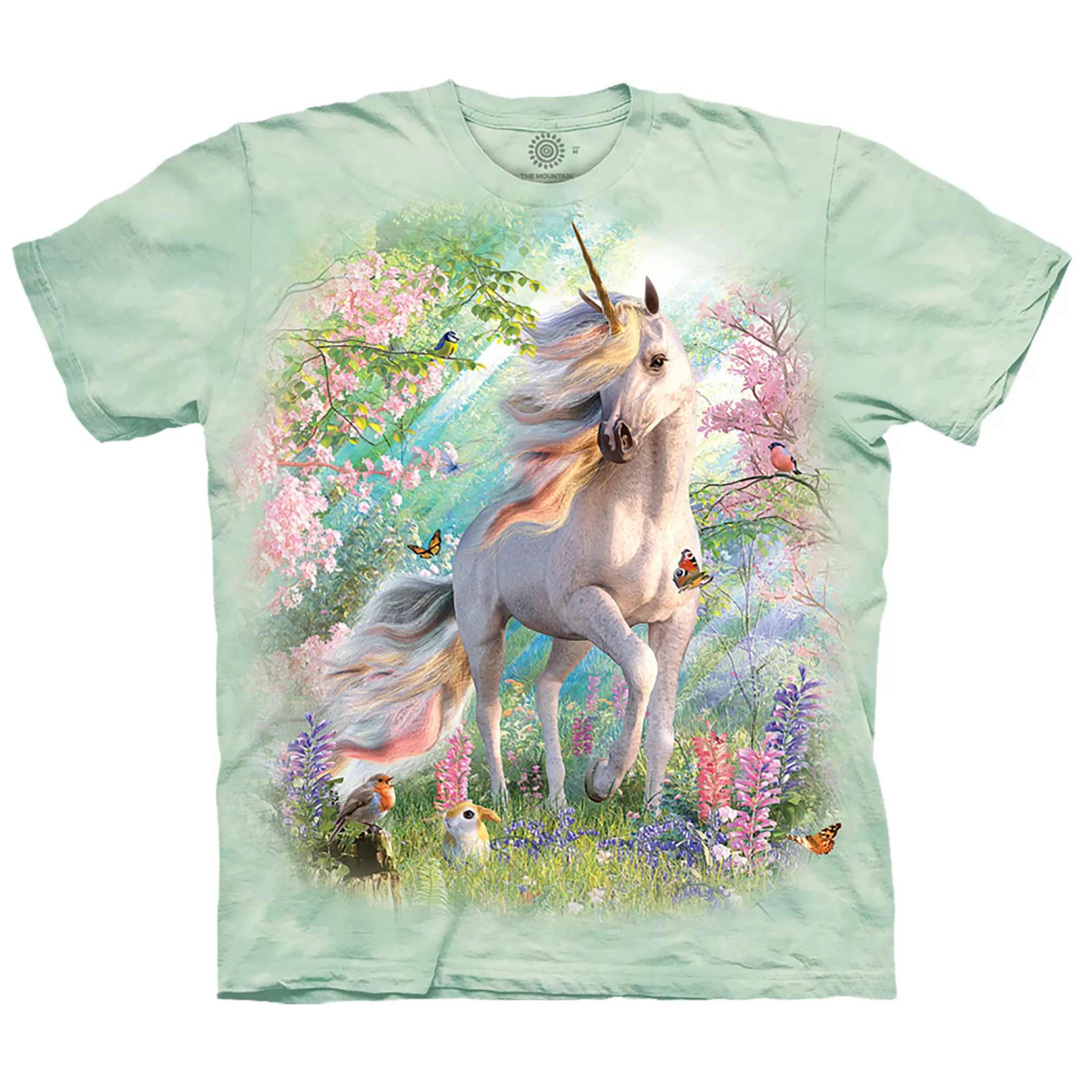 T-Shirt | Unicorns<Liquid Blue Enchanted Unicorn Classic Cotton T-Shirt