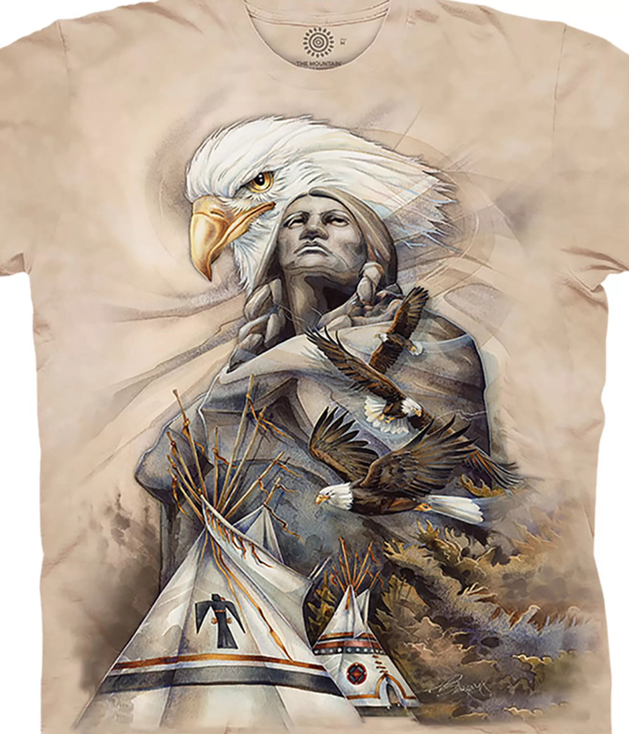 T-Shirt | Birds<Liquid Blue Eternal Spirit Classic Cotton T-Shirt