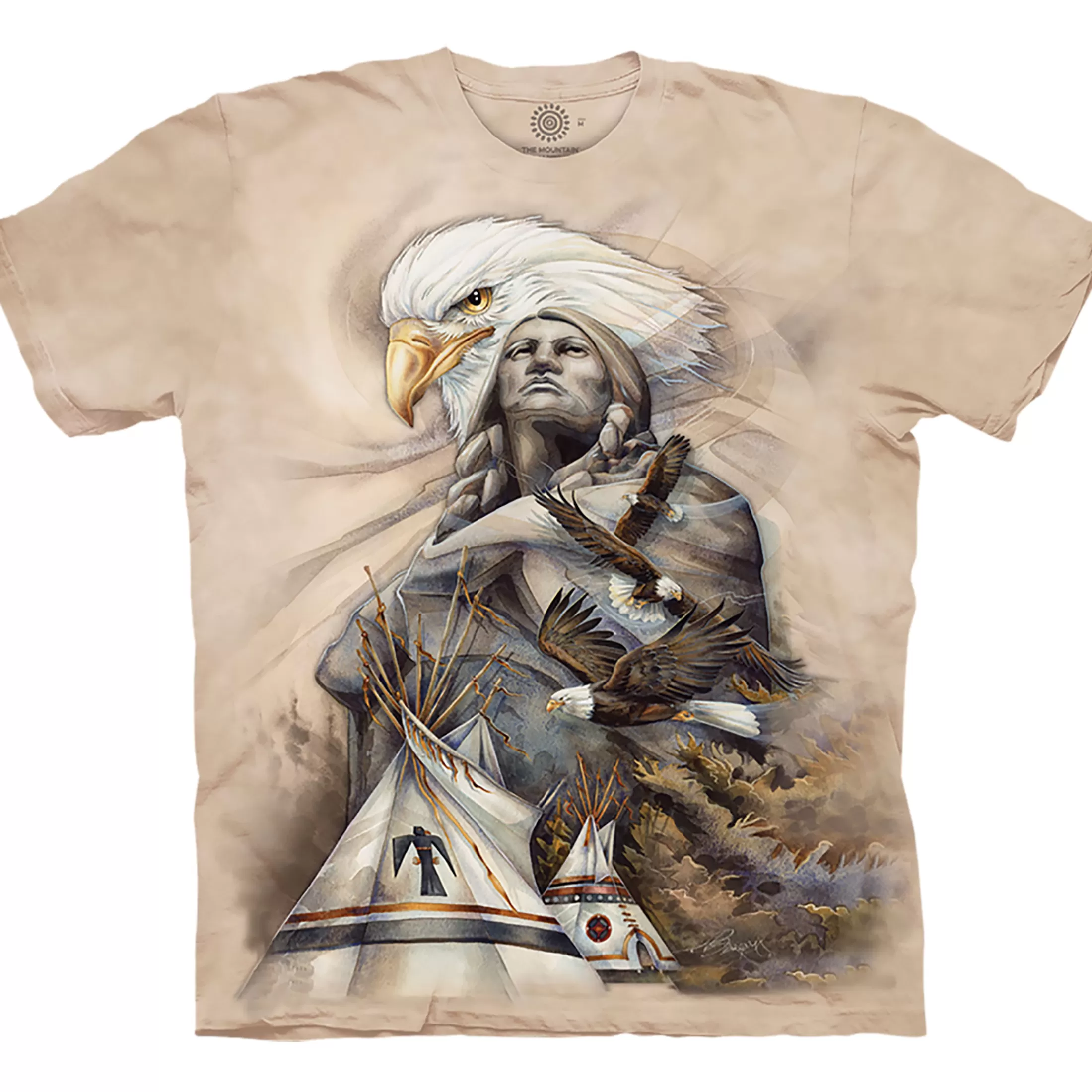 T-Shirt | Birds<Liquid Blue Eternal Spirit Classic Cotton T-Shirt