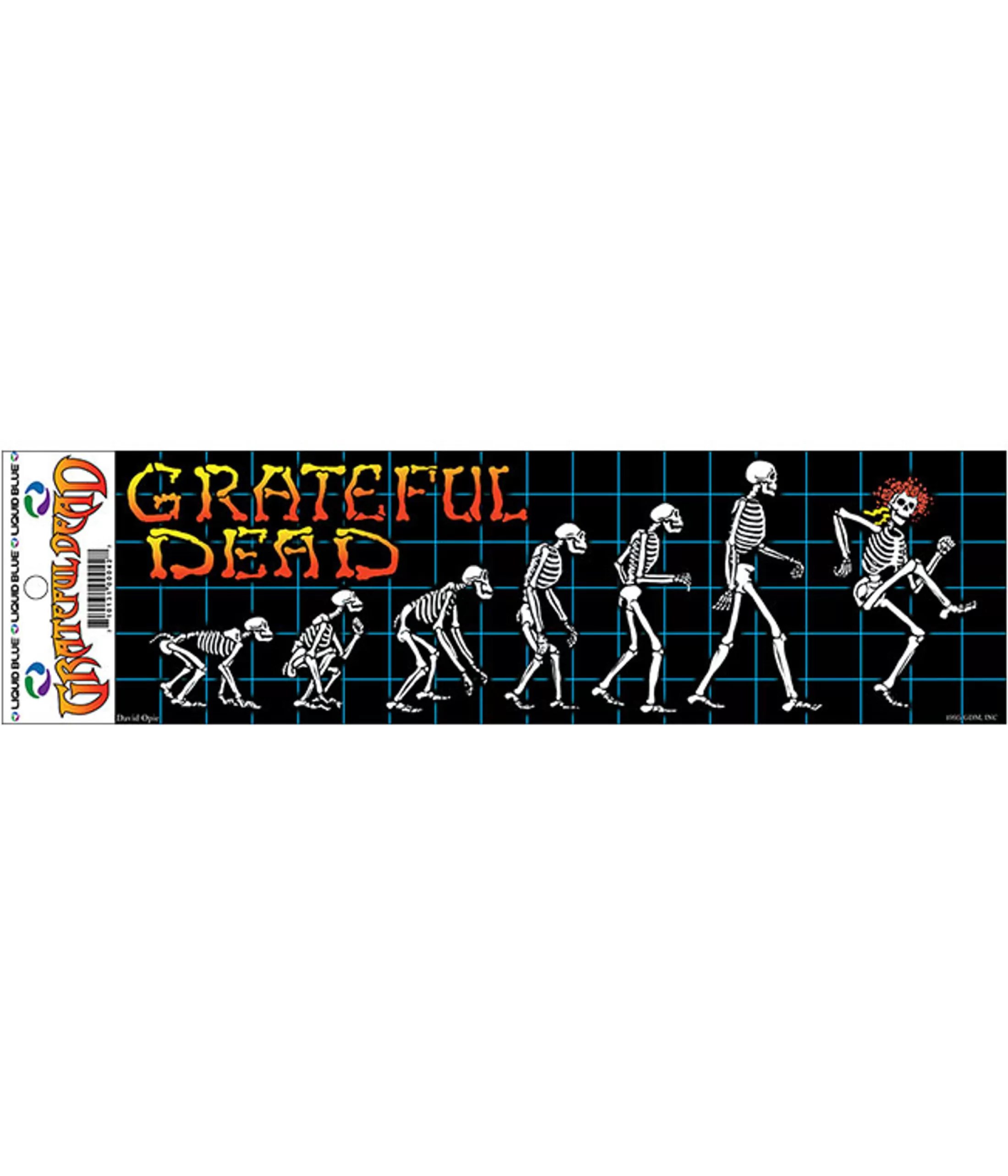 Grateful Dead | Classic<Liquid Blue Evolution Sticker